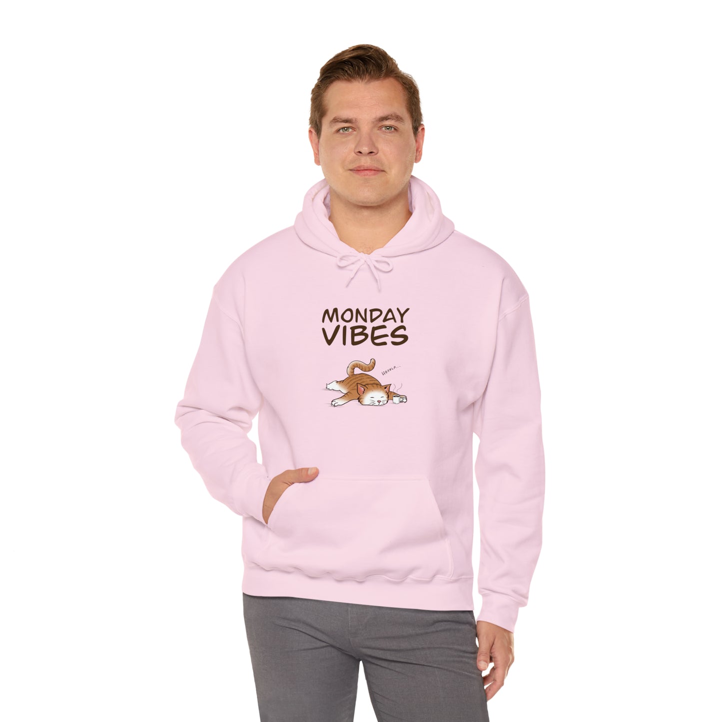 Monday Vibes - Unisex Heavy Blend™ Hooded Sweatshirt