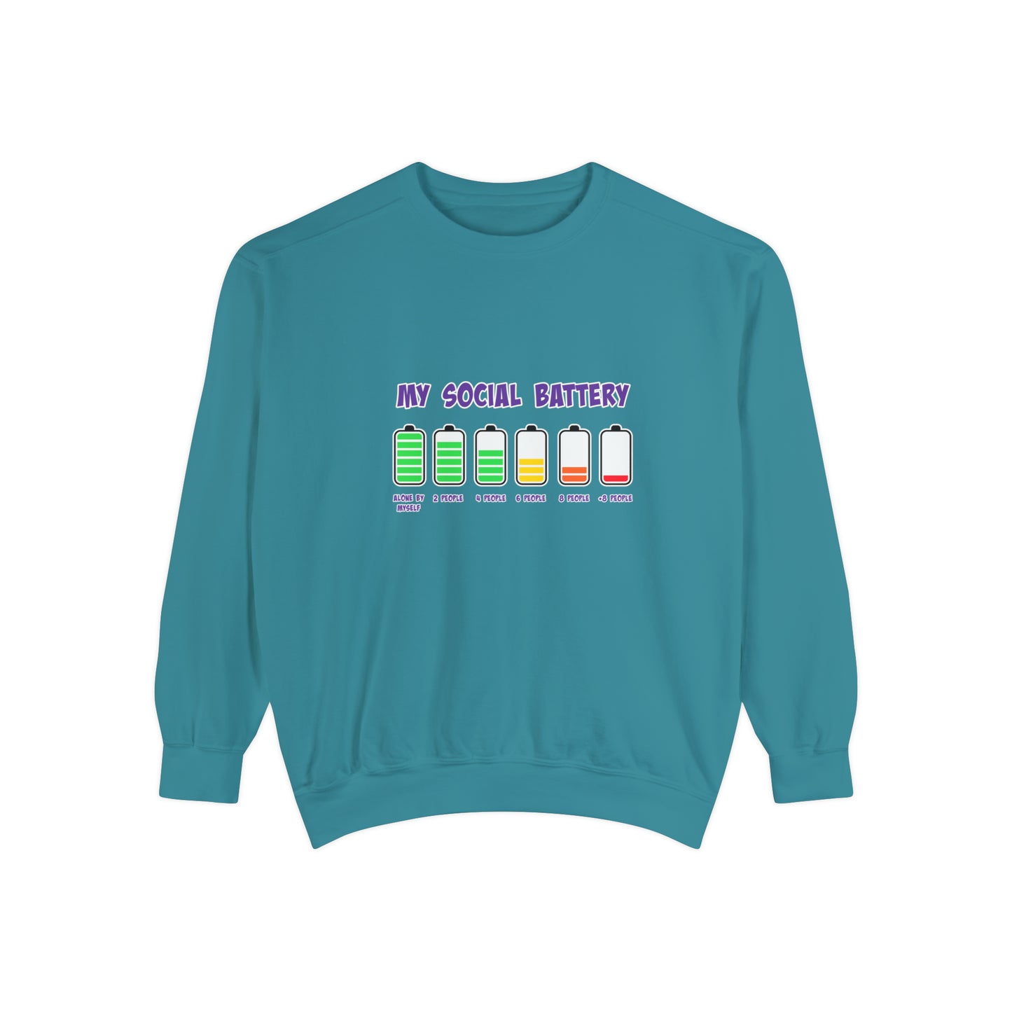 Unisex Garment-Dyed Sweatshirt