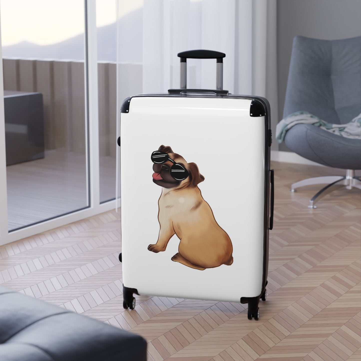 Pug - Suitcase