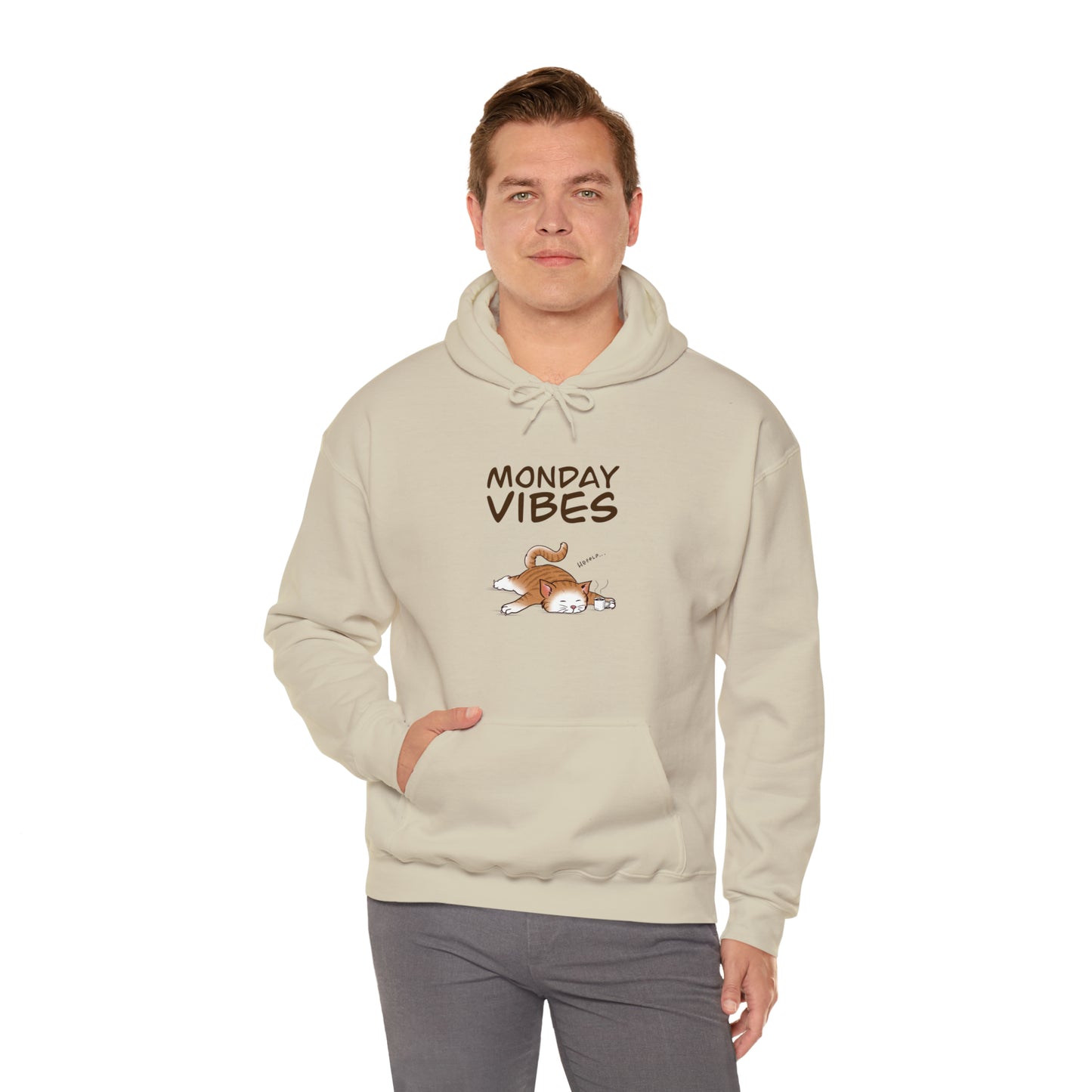 Monday Vibes - Unisex Heavy Blend™ Hooded Sweatshirt