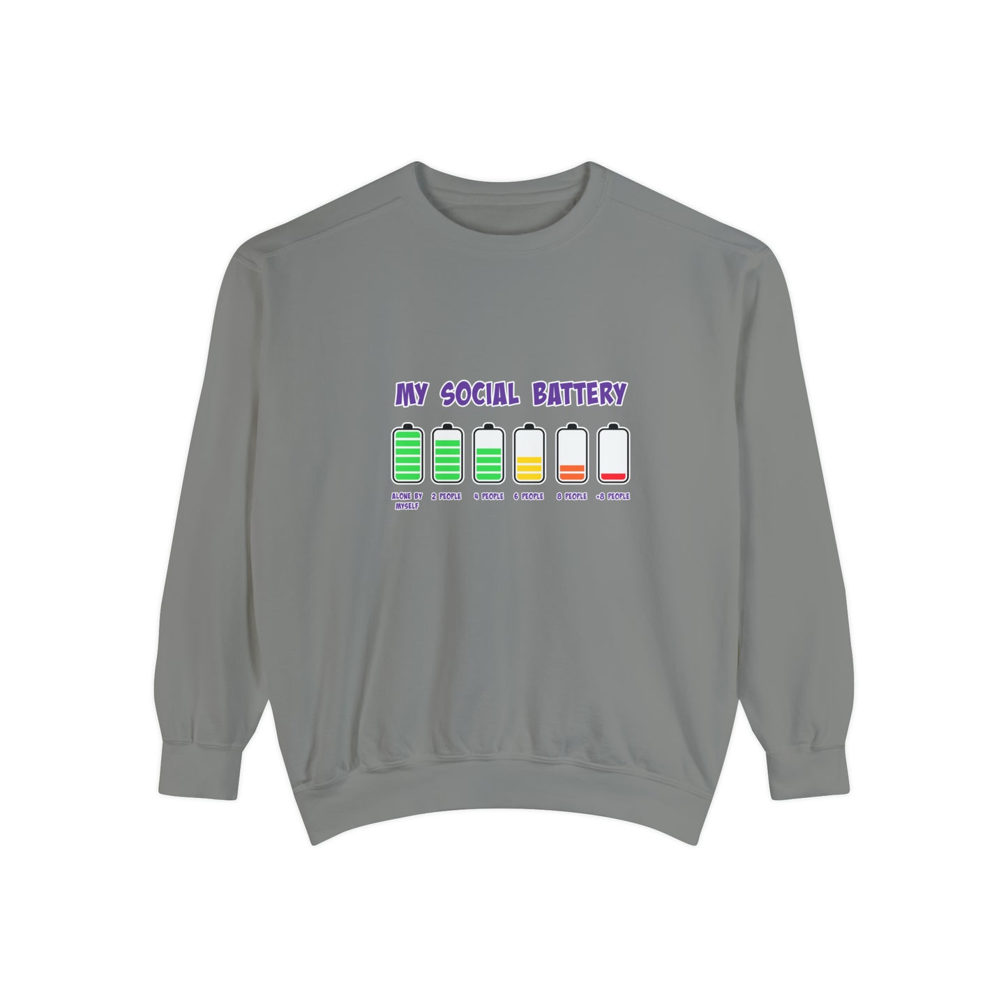 Unisex Garment-Dyed Sweatshirt