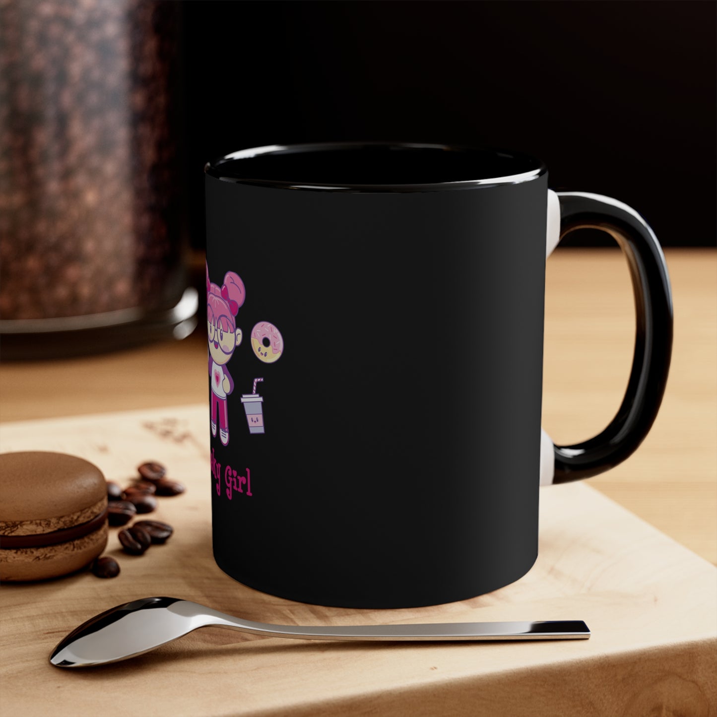 Geek Girl - Accent Coffee Mug, 11oz