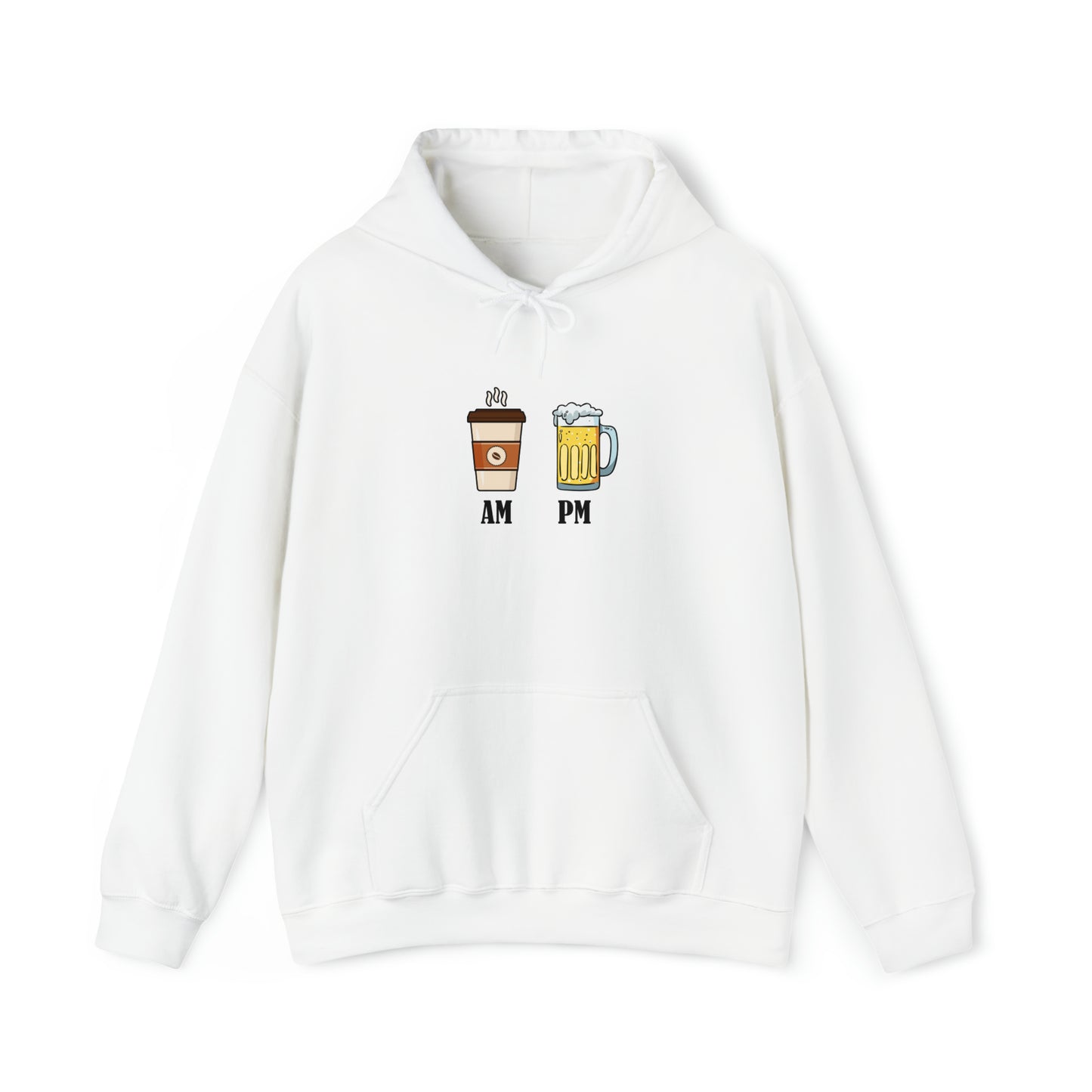 AM/PM - Unisex Heavy Blend™ Hooded Sweatshirt