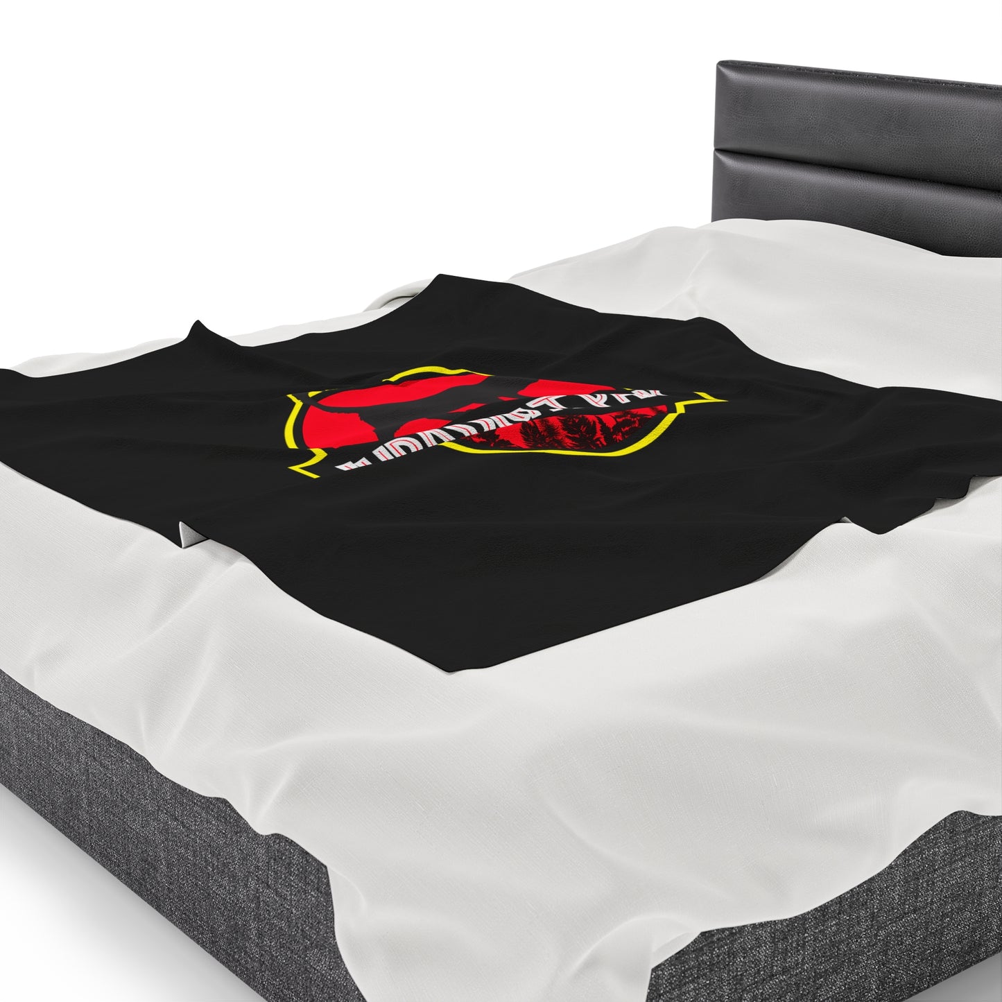 Jurassicat Park - Velveteen Plush Blanket