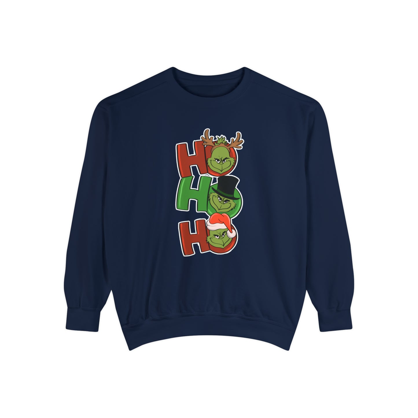 Grinch - Unisex Garment-Dyed Sweatshirt