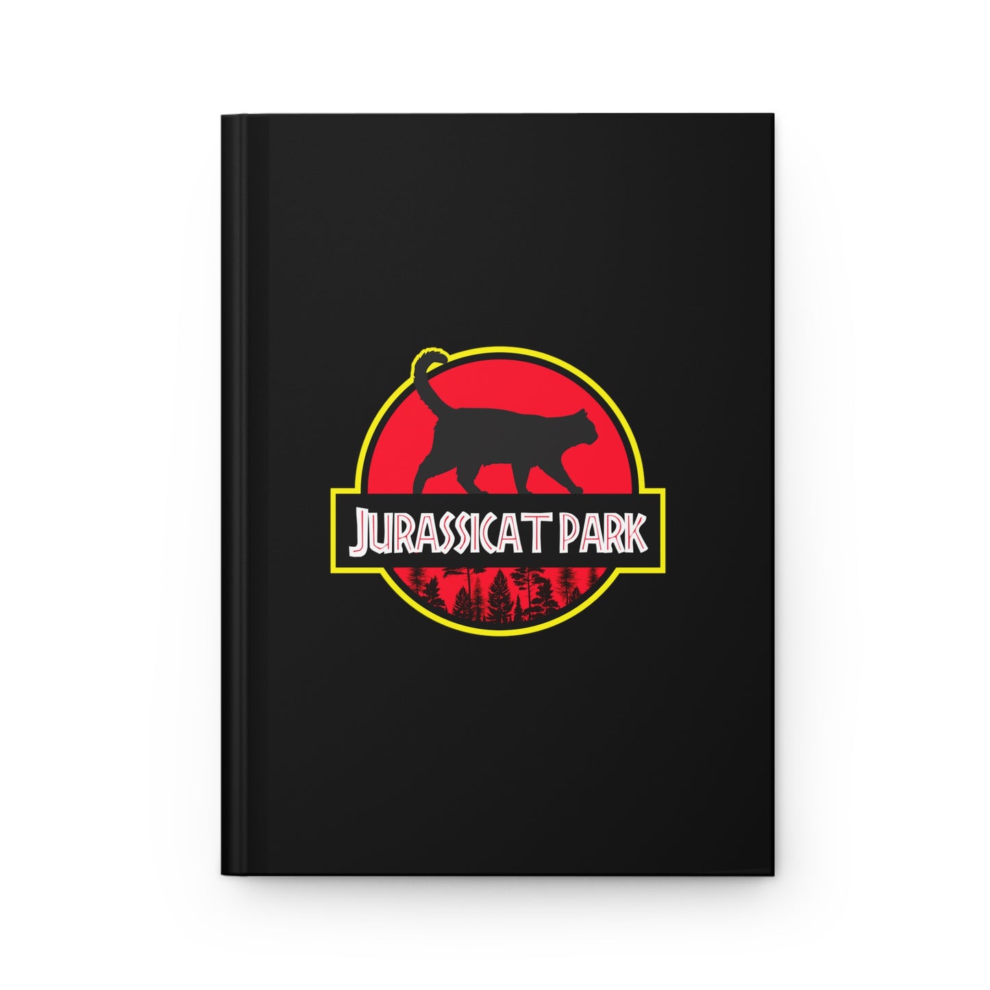 Jurassicat Park - Hardcover Journal Matte