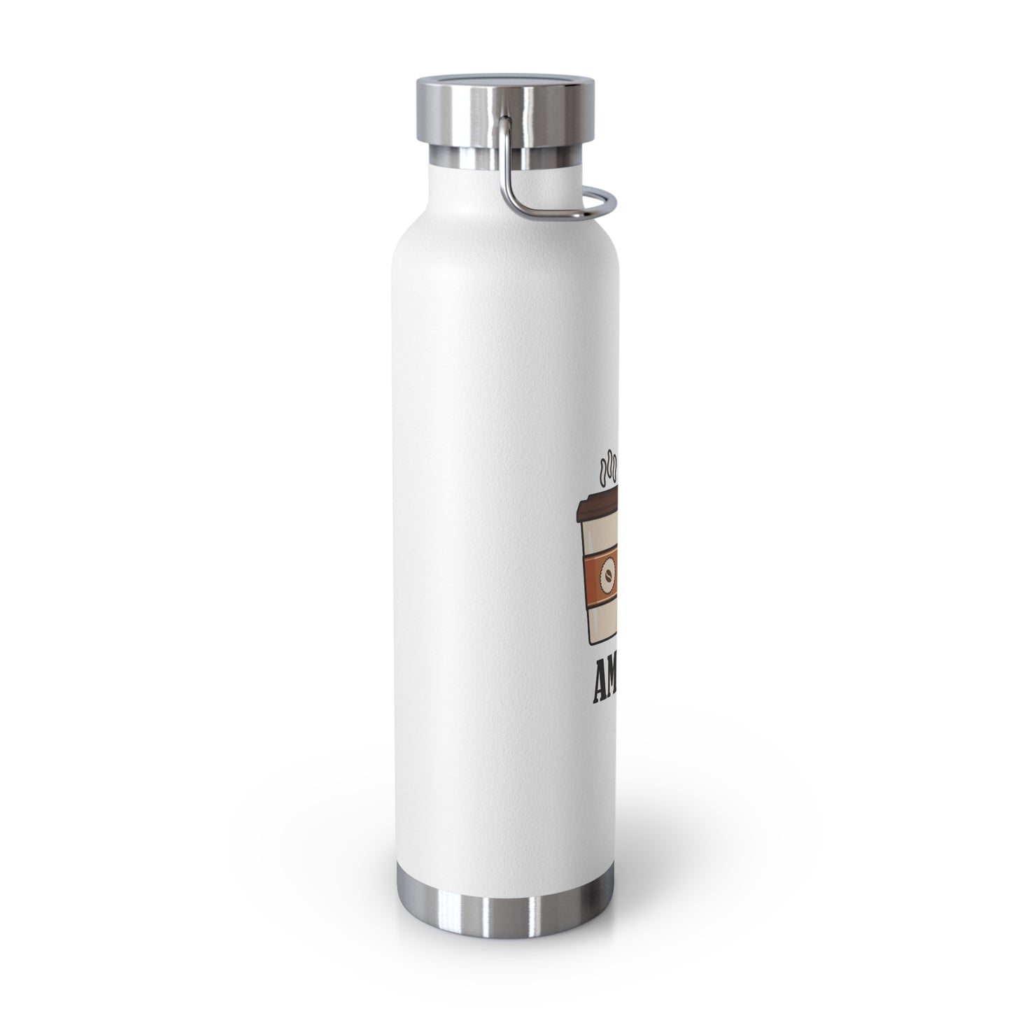 AM/PM - Copper Vacuum Insulated Bottle, 22oz