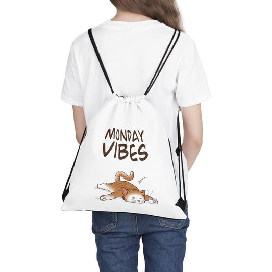 Monday Vibes - Outdoor Drawstring Bag