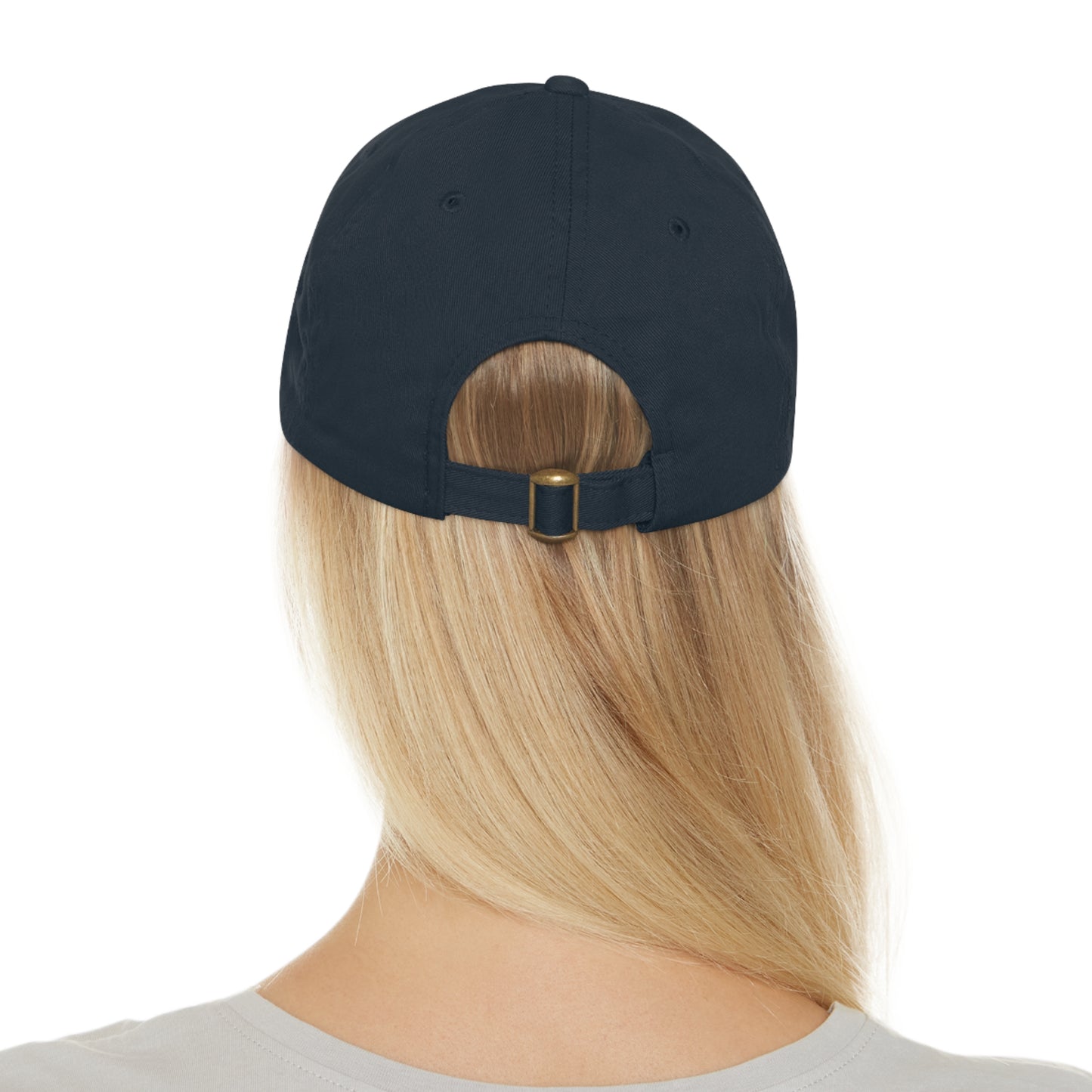 Jurassicat Park - Dad Hat with Leather Patch (Round)