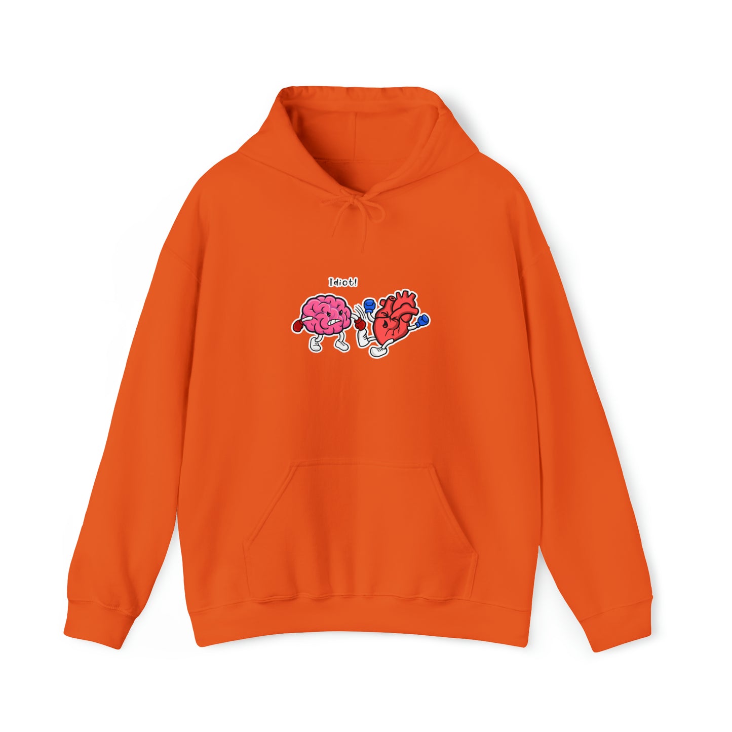 Brain x Heart - Unisex Heavy Blend™ Hooded Sweatshirt