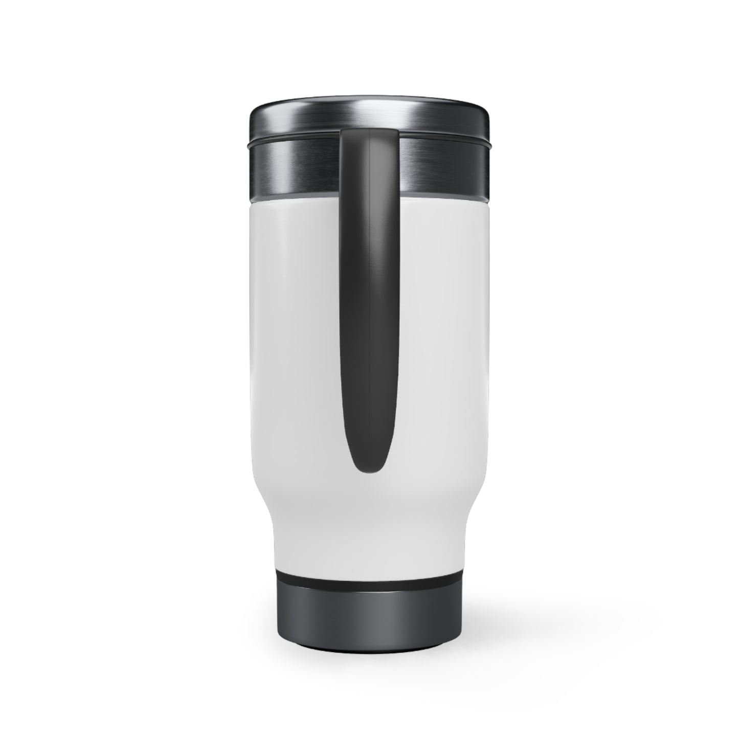 Pug - Stainless Steel Travel Mug with Handle, 14oz