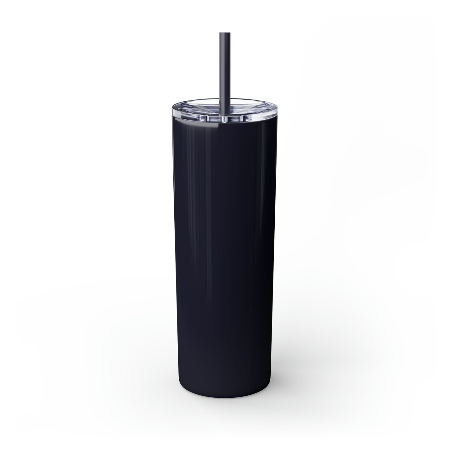 Monday Vibes - Skinny Tumbler with Straw, 20oz