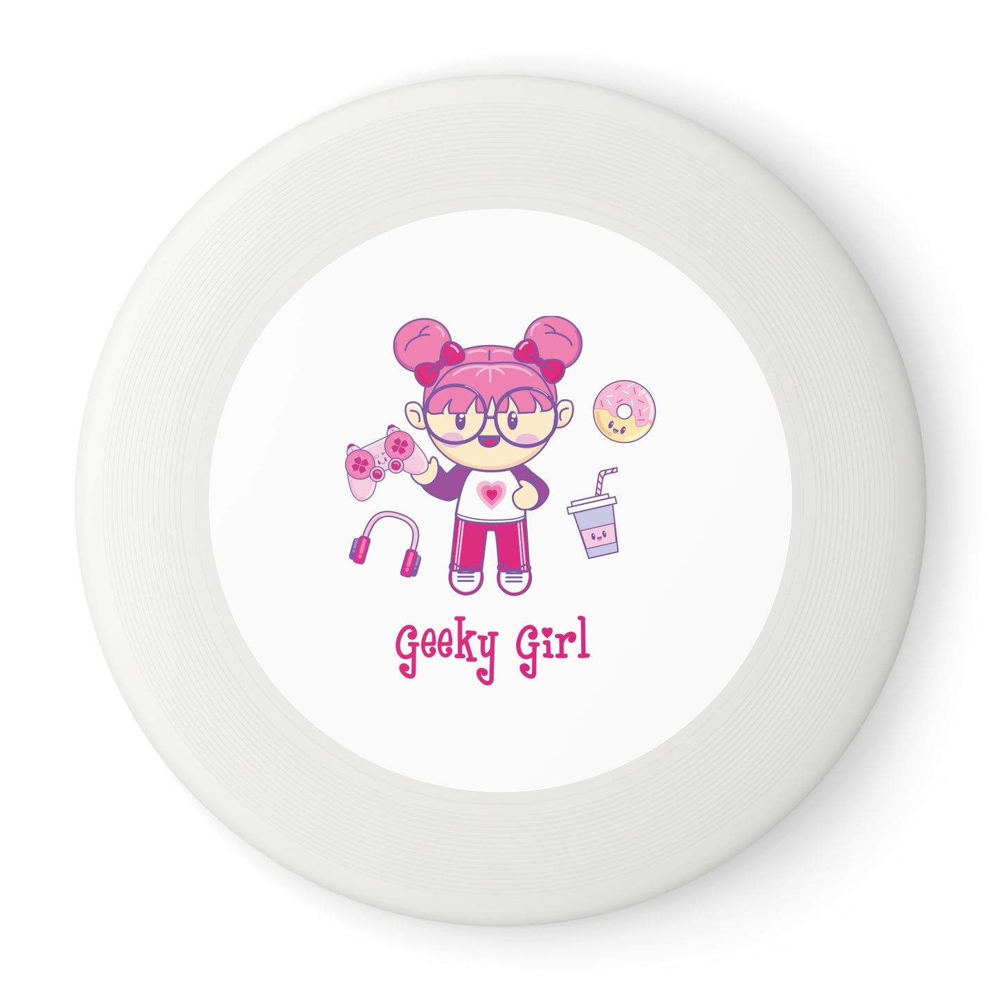 Geek Girl - Wham-O Frisbee