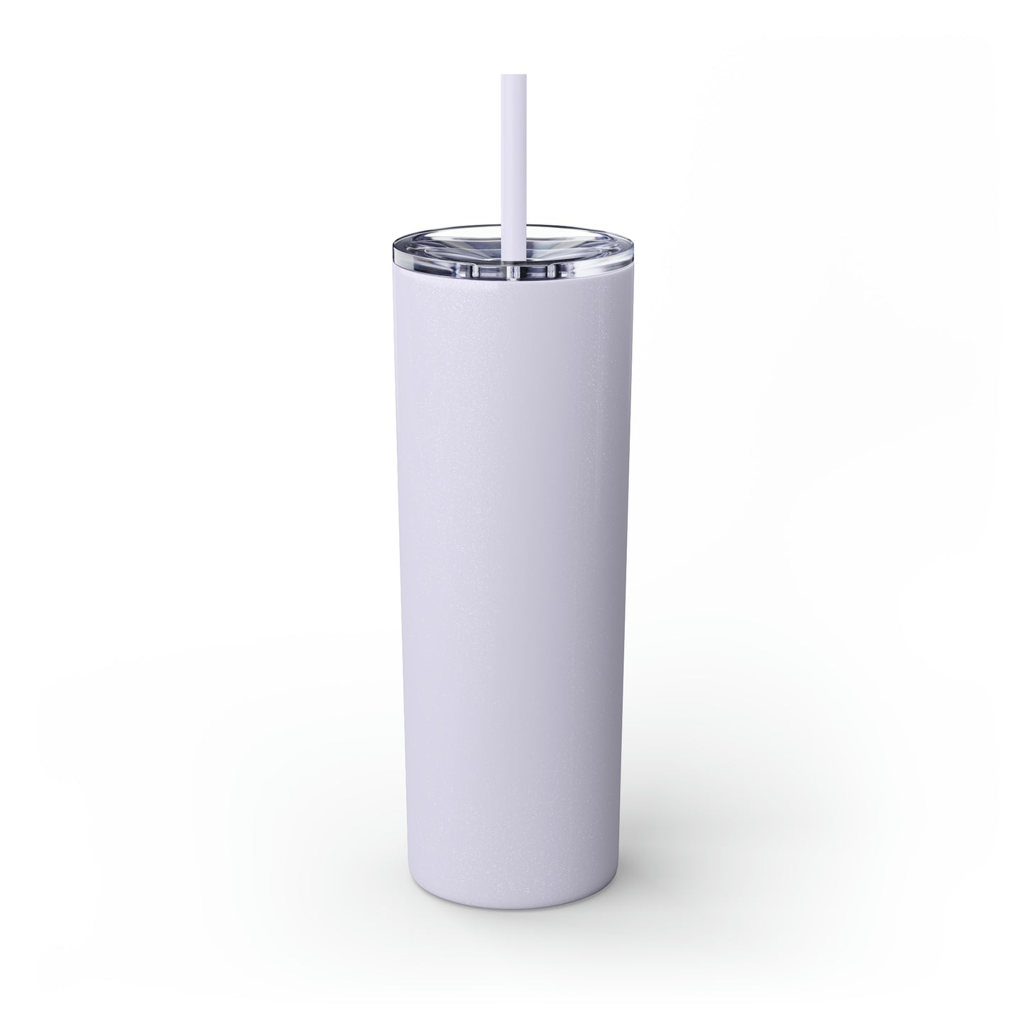 AM/PM - Skinny Tumbler with Straw, 20oz