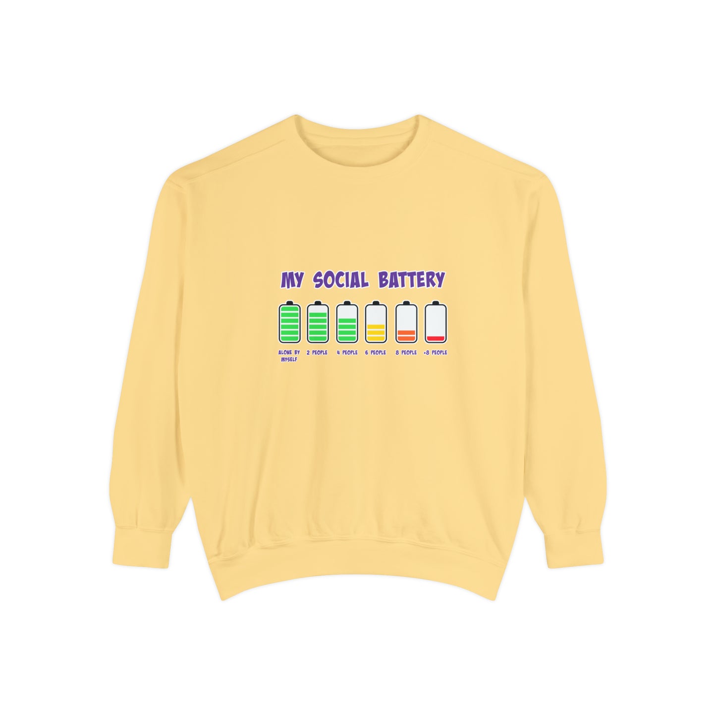 Unisex Garment-Dyed Sweatshirt