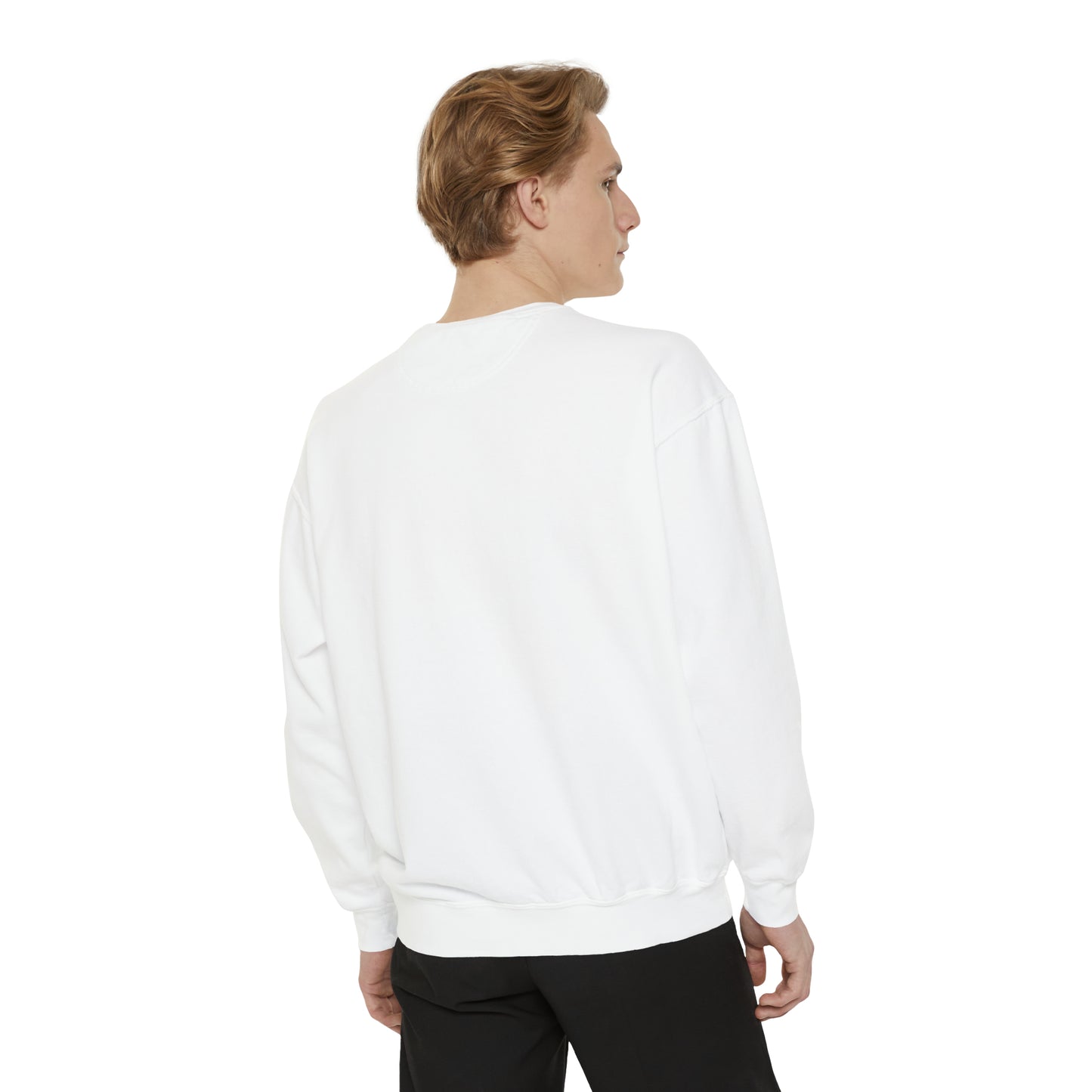 AM/PM - Unisex Garment-Dyed Sweatshirt