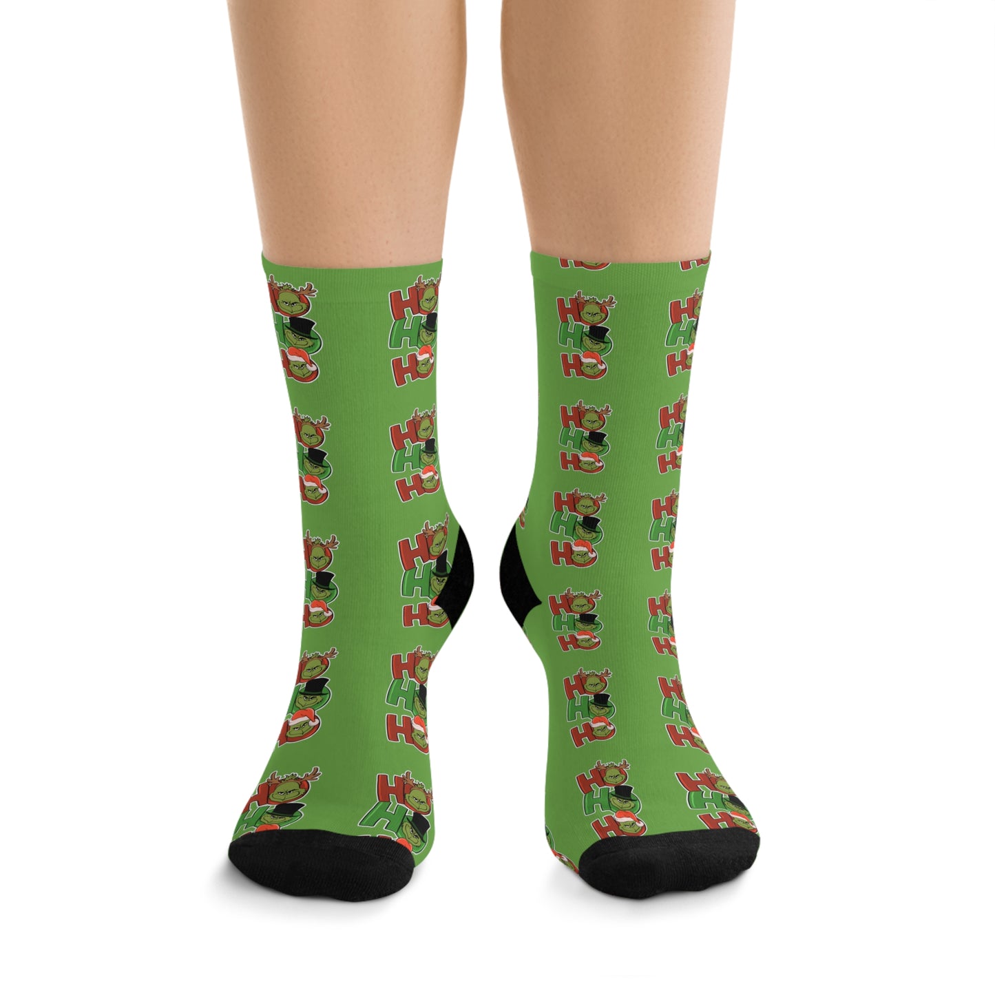 Grinch - Recycled Poly Socks