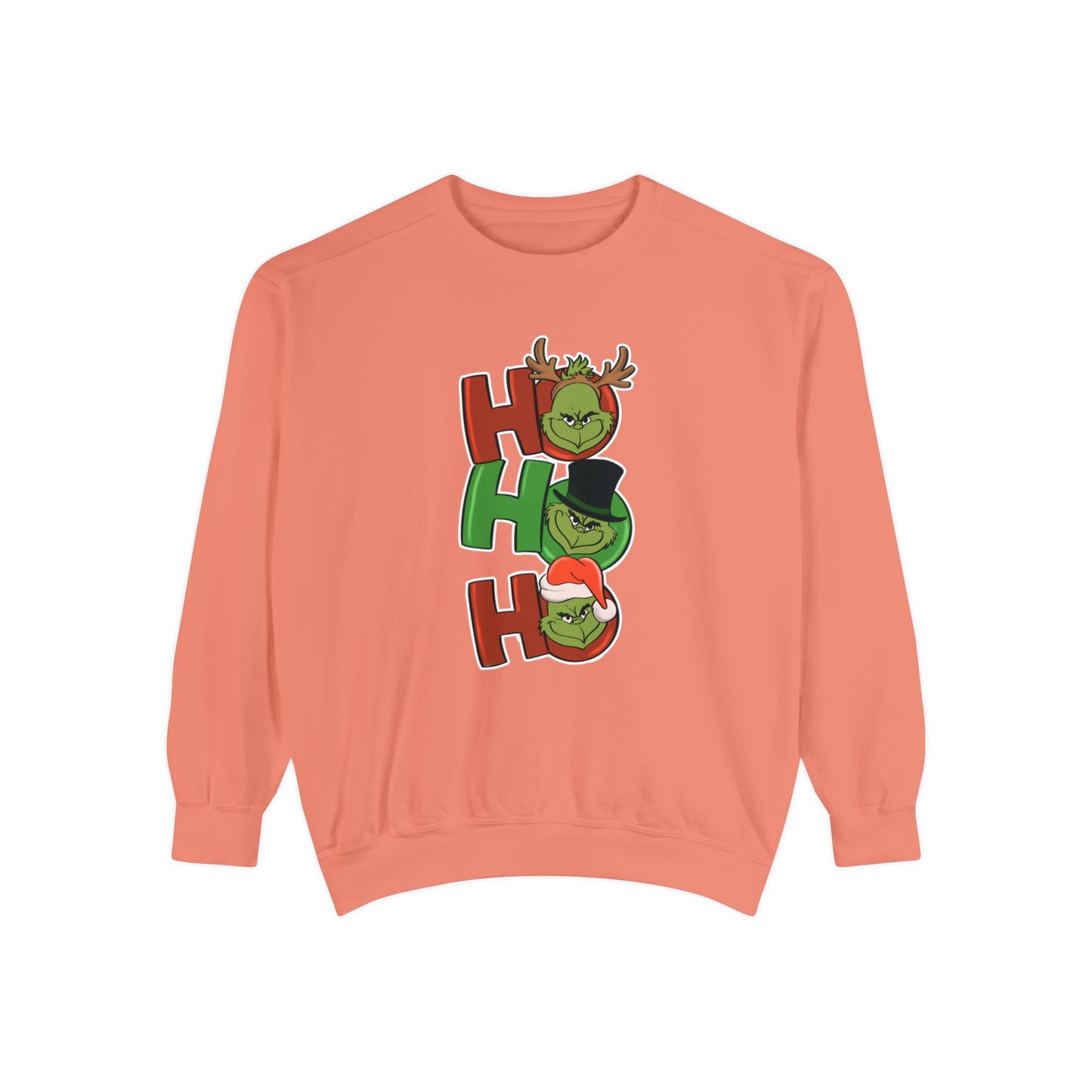 Grinch - Unisex Garment-Dyed Sweatshirt