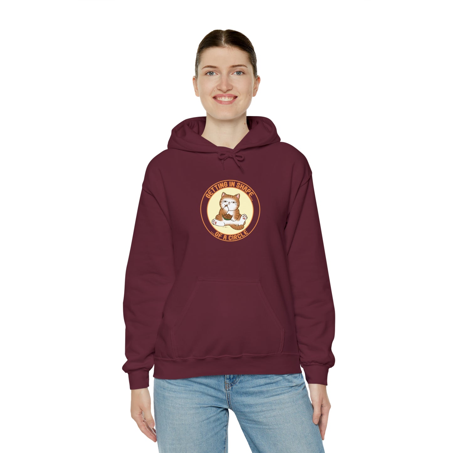 Getting in Shape - Unisex Heavy Blend™ Hooded Sweatshirt