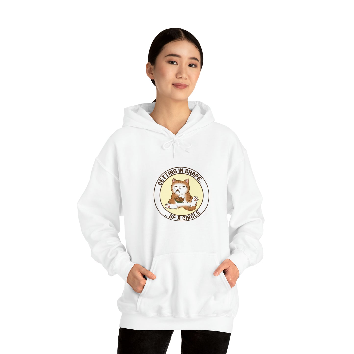 Getting in Shape - Unisex Heavy Blend™ Hooded Sweatshirt