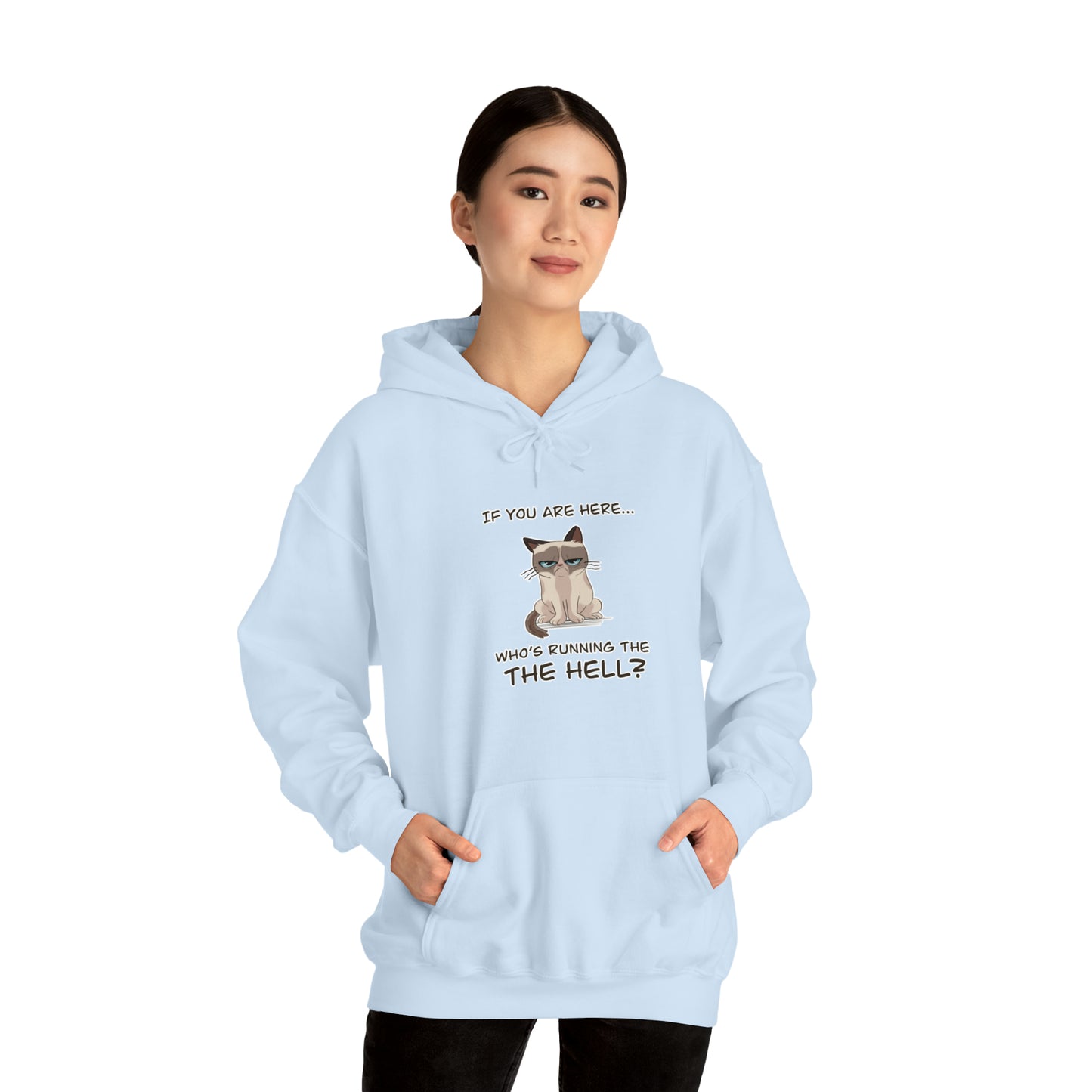 Hell Cat - Unisex Heavy Blend™ Hooded Sweatshirt