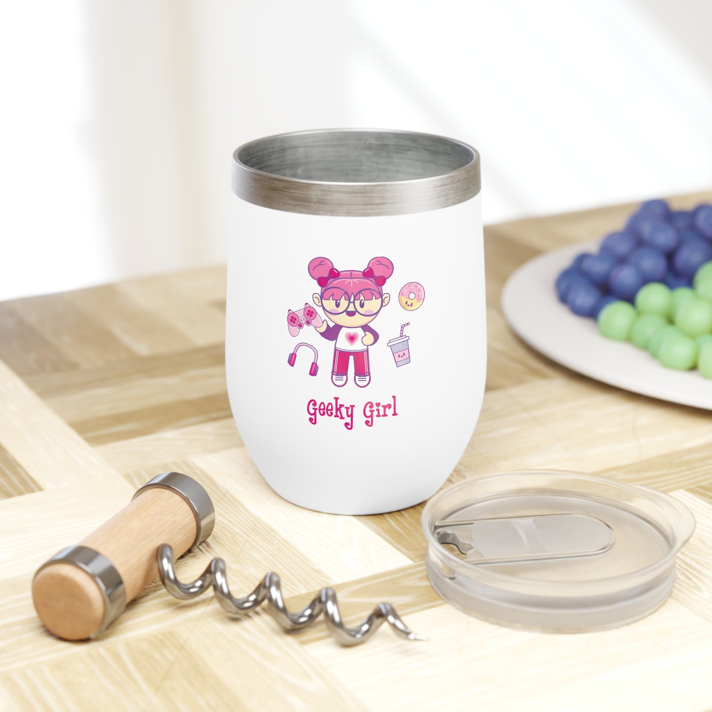 Geek Girl - Chill Wine Tumbler