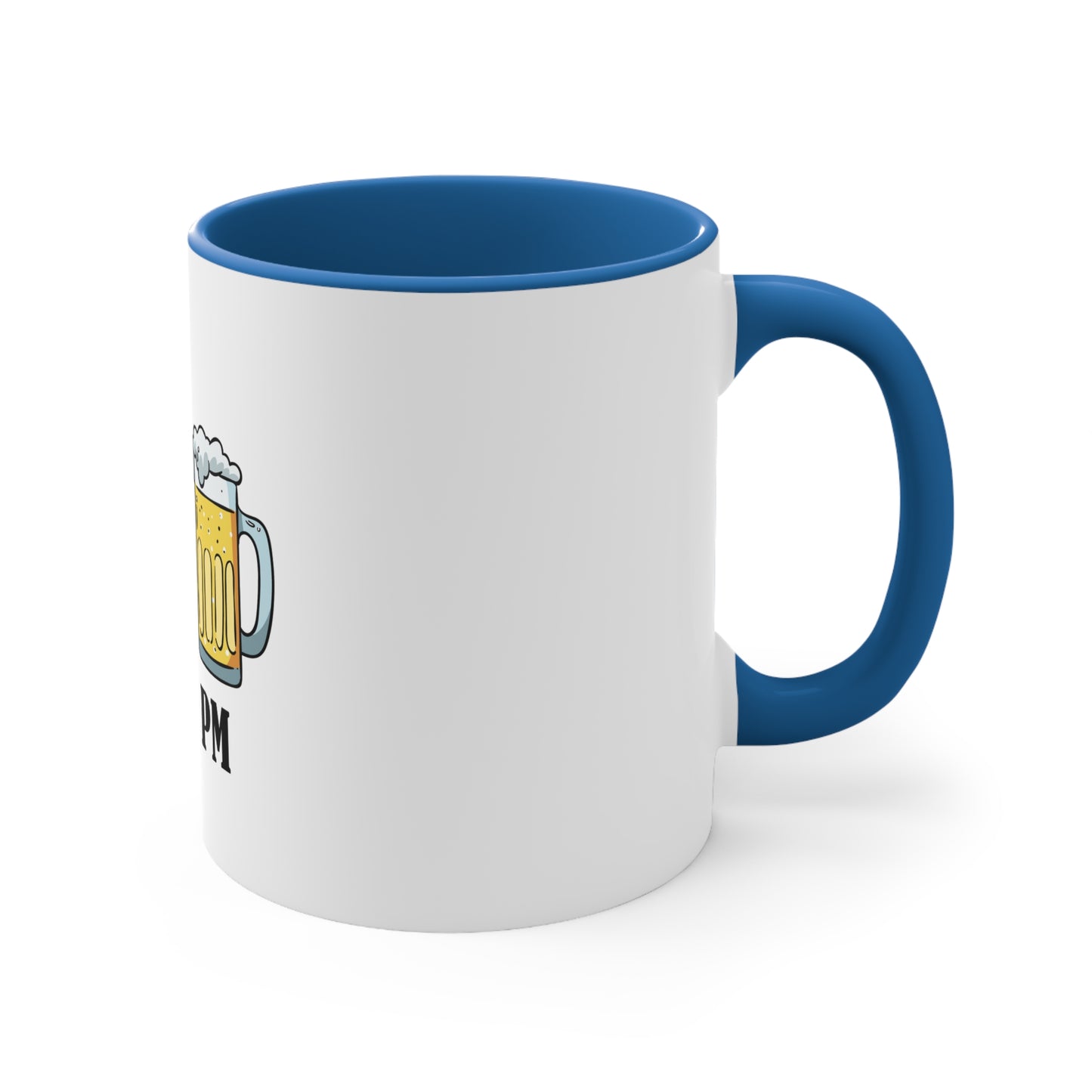 AM/PM - Accent Coffee Mug, 11oz