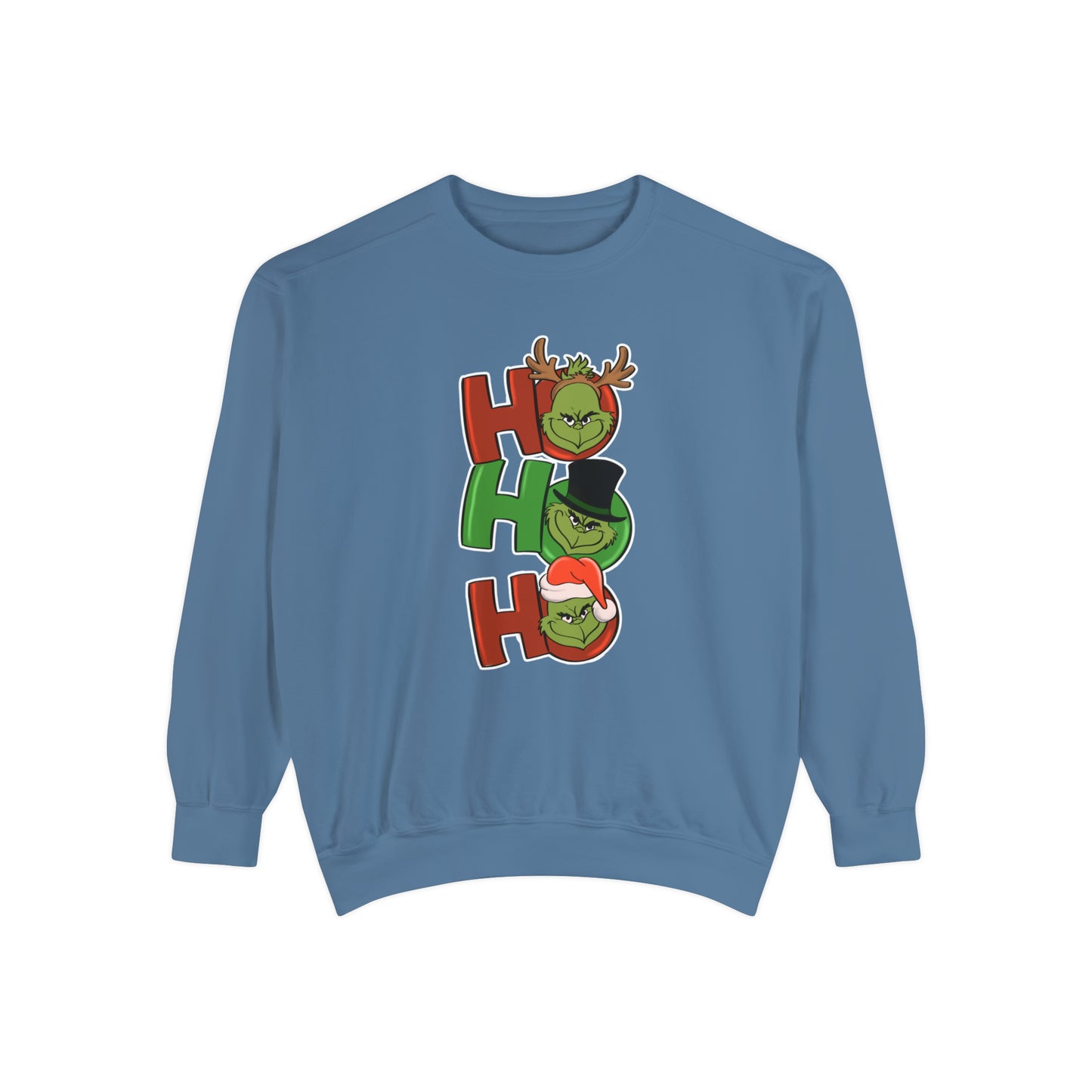 Grinch - Unisex Garment-Dyed Sweatshirt