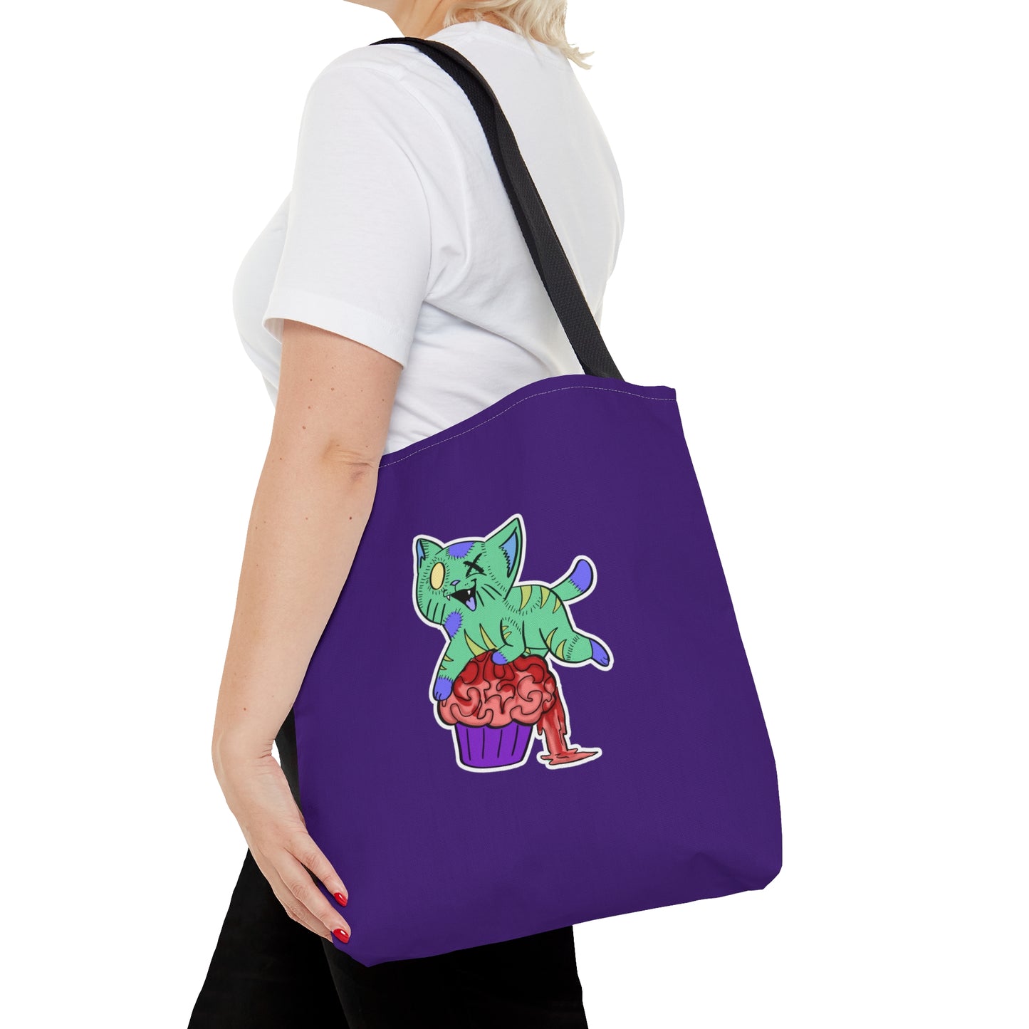 Zombie Cat - Tote Bag (AOP)