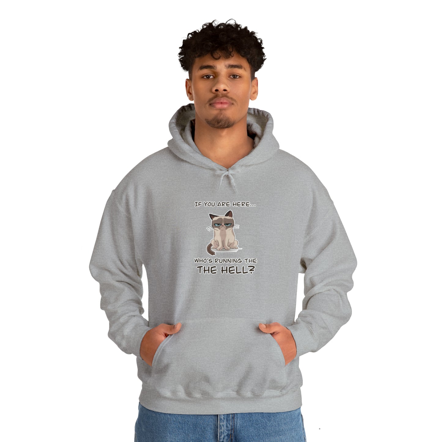 Hell Cat - Unisex Heavy Blend™ Hooded Sweatshirt