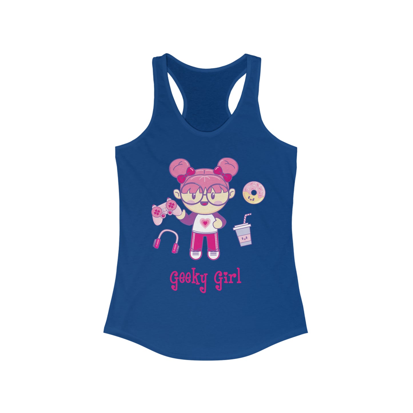 Geek Girl - Women's Ideal Racerback Tank