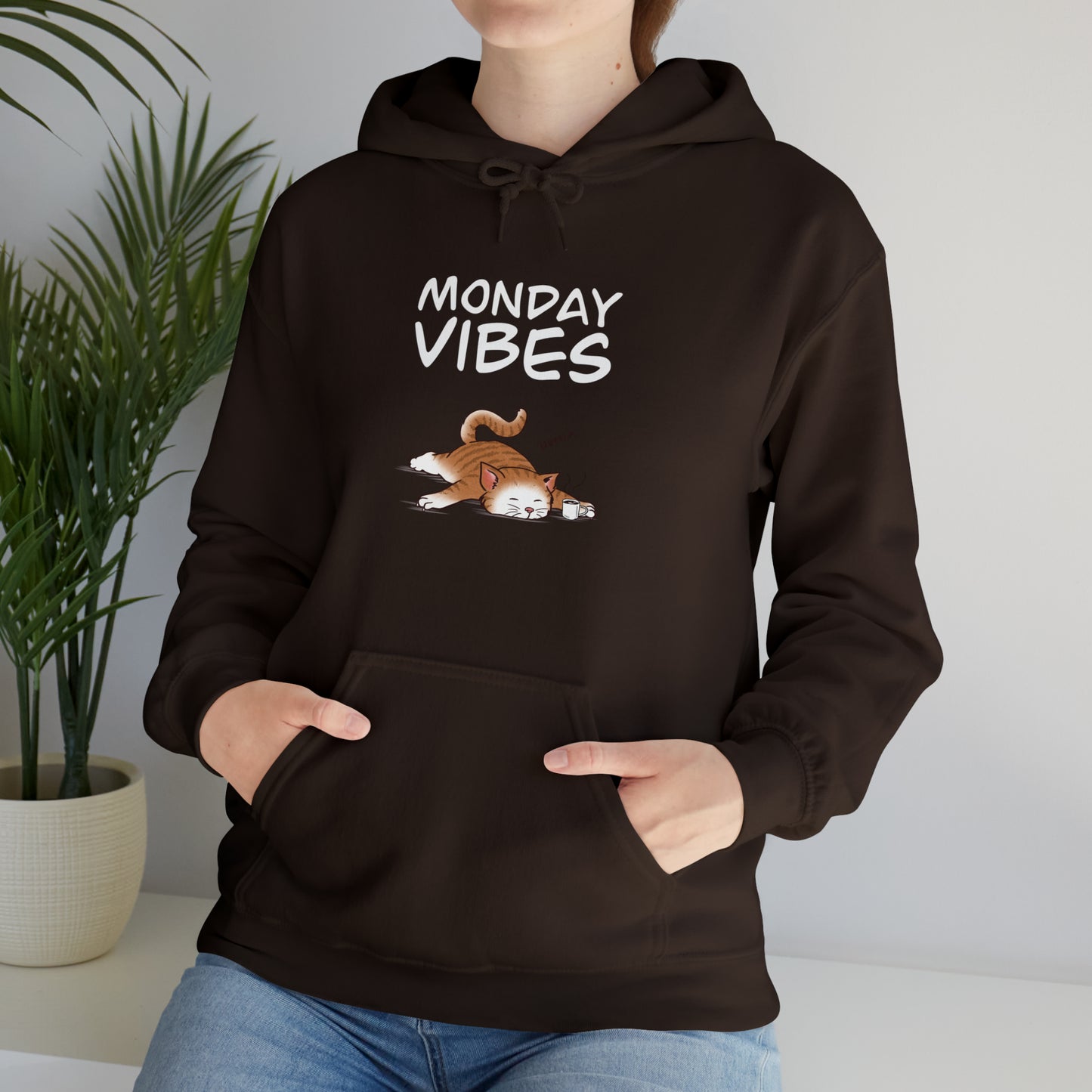 Monday Vibes - Unisex Heavy Blend™ Hooded Sweatshirt