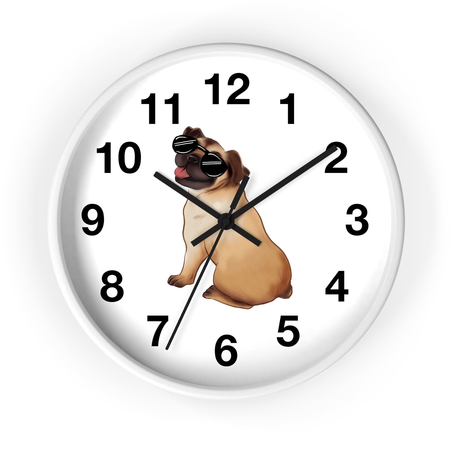 Pug - Wall Clock