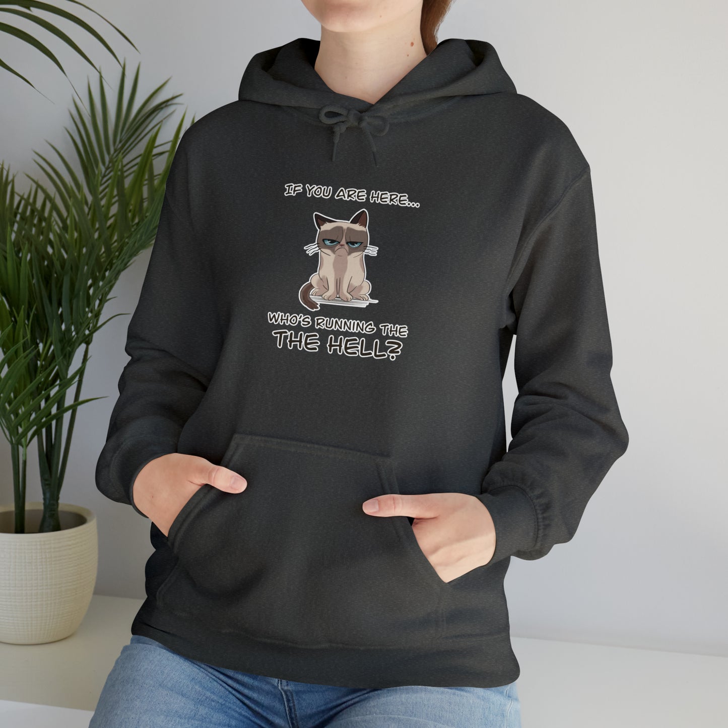 Hell Cat - Unisex Heavy Blend™ Hooded Sweatshirt