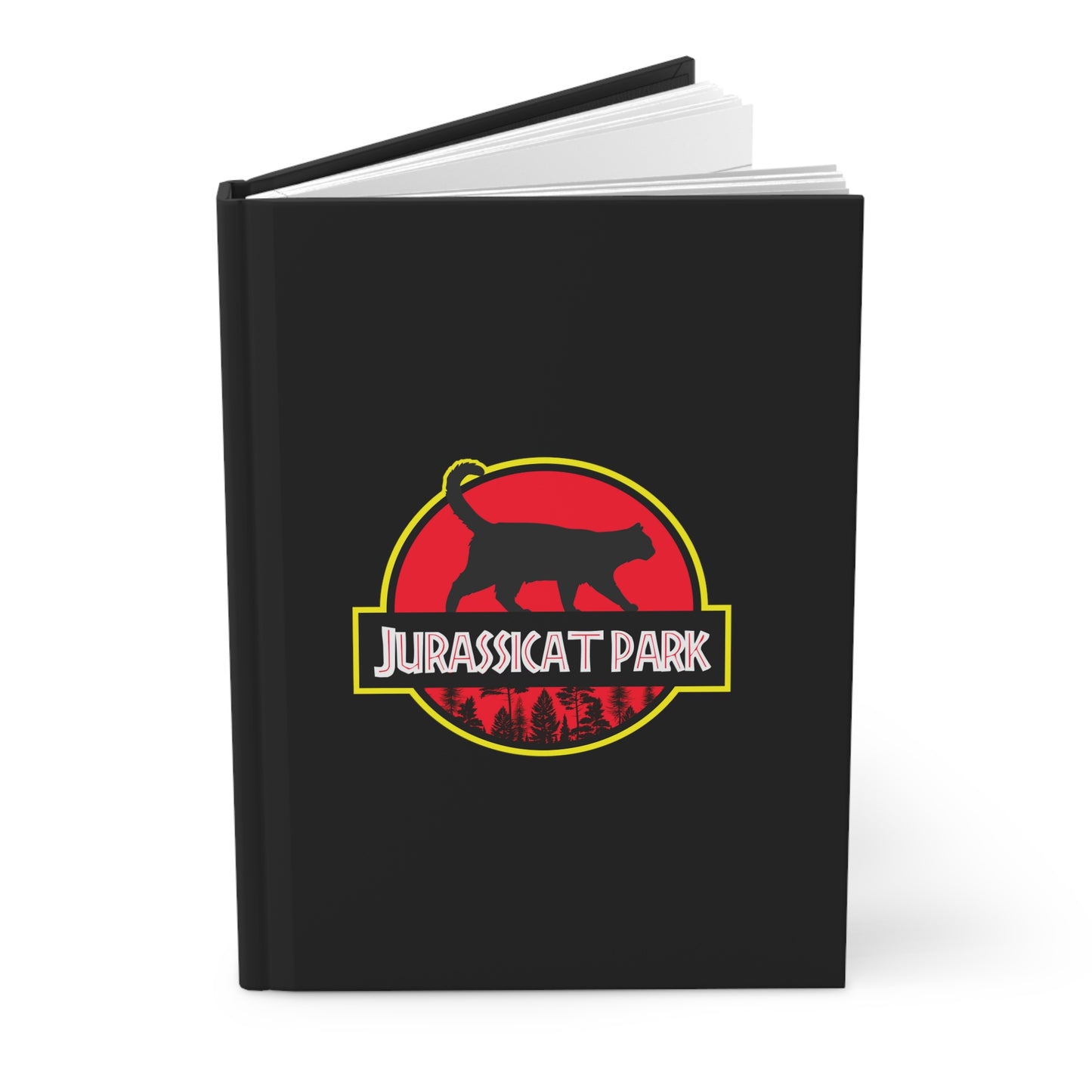 Jurassicat Park - Hardcover Journal Matte