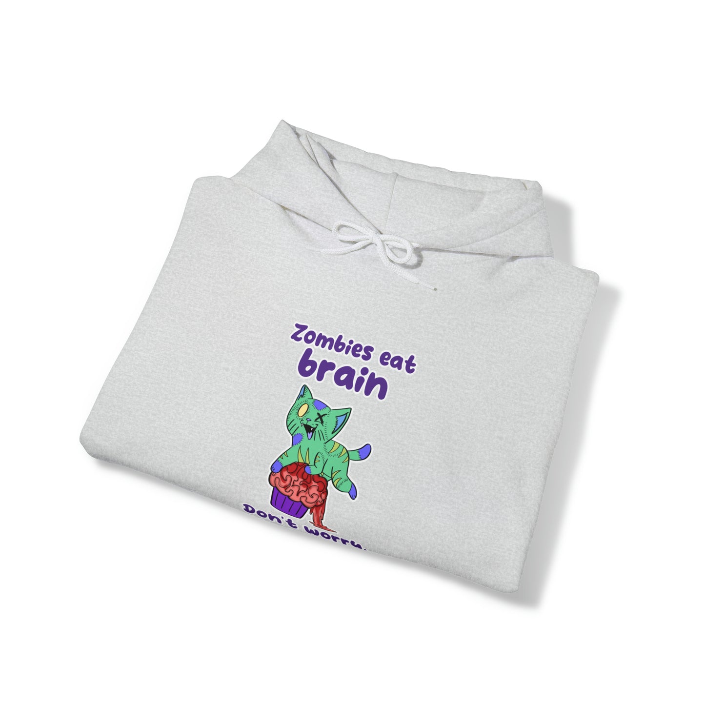 Zombie Cat - Unisex Heavy Blend™ Hooded Sweatshirt