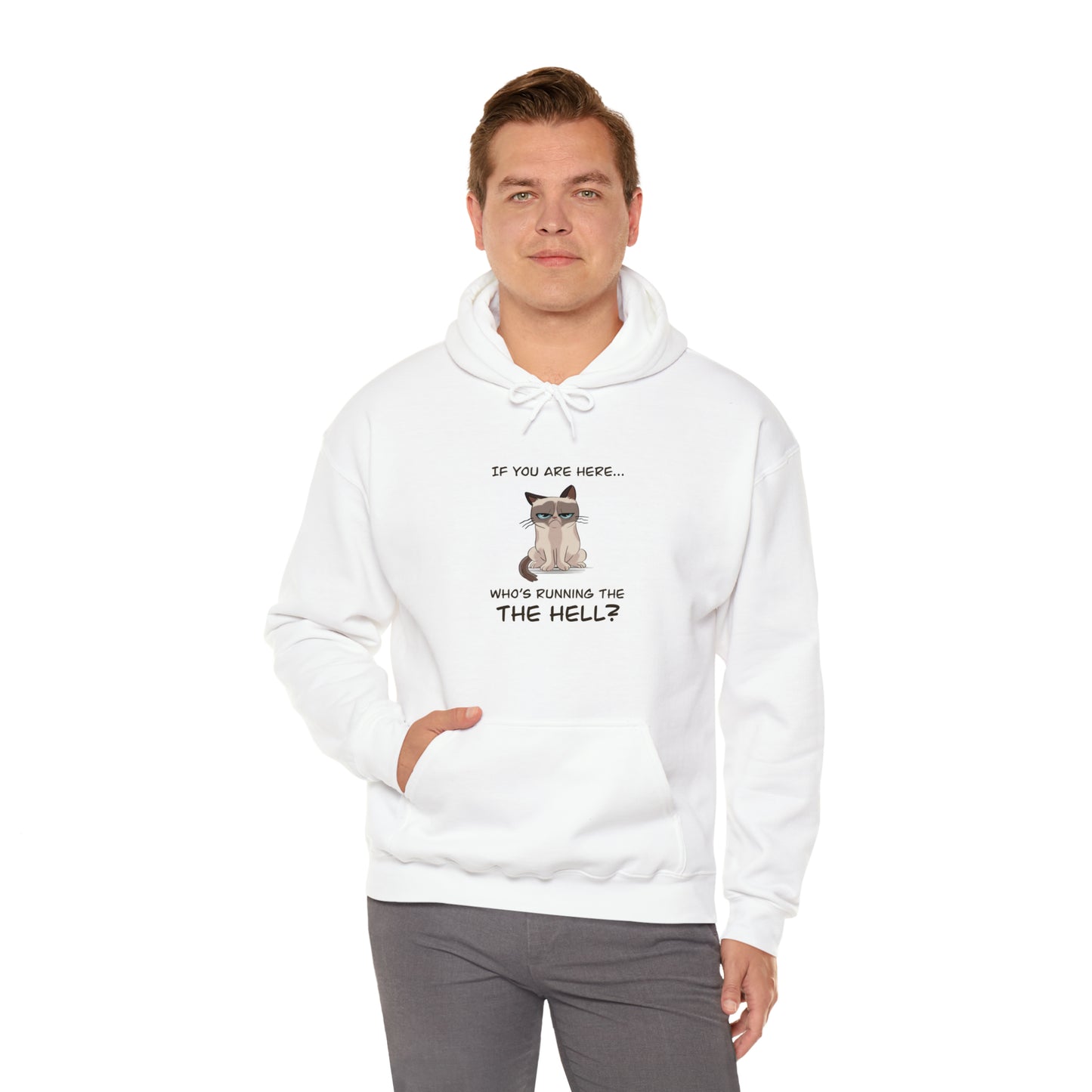 Hell Cat - Unisex Heavy Blend™ Hooded Sweatshirt