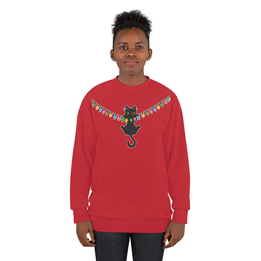 Meow Christmas - Unisex Sweatshirt (AOP)