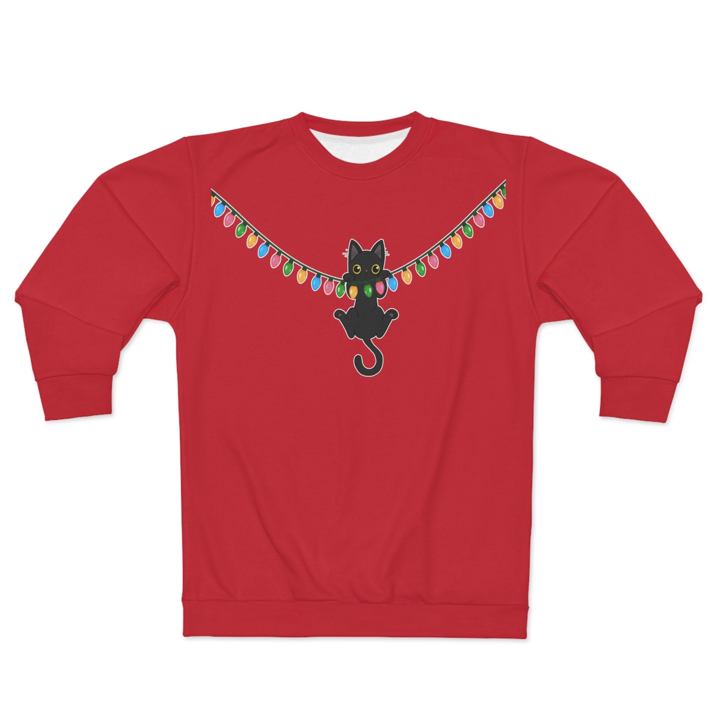 Meow Christmas - Unisex Sweatshirt (AOP)