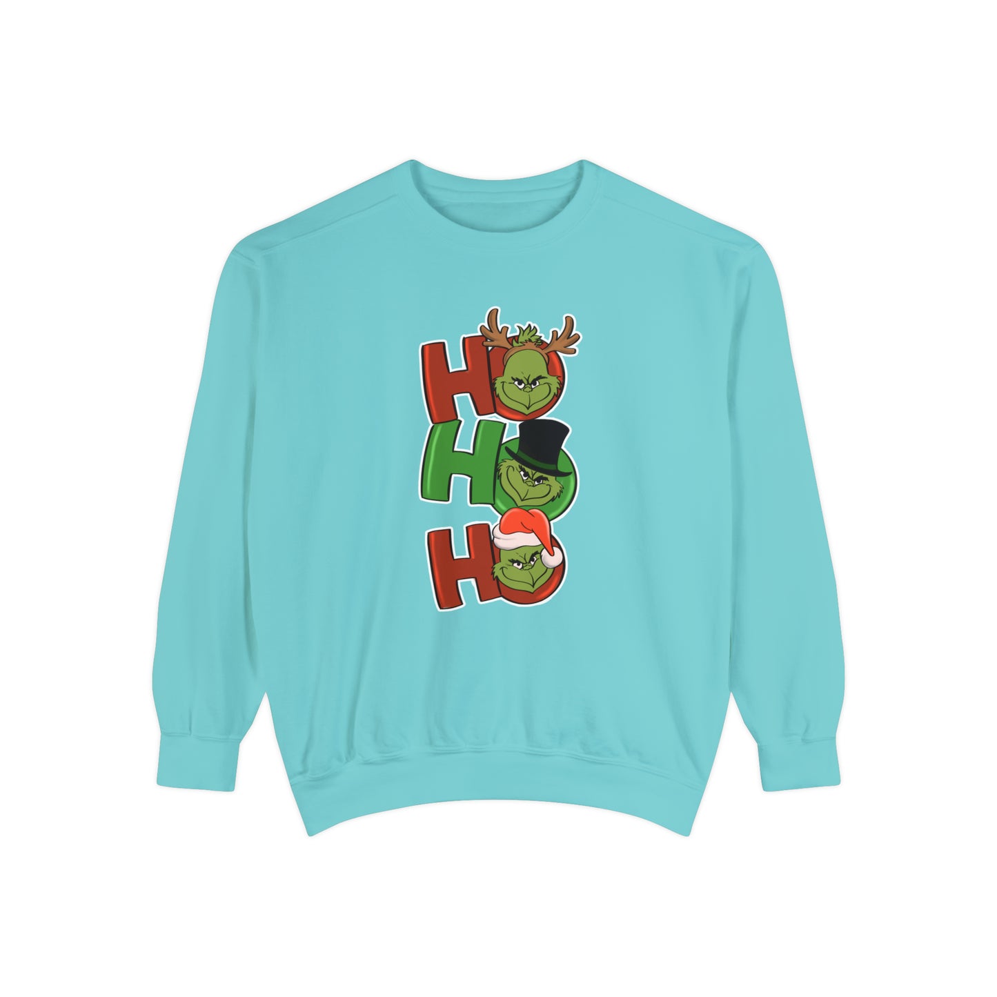 Grinch - Unisex Garment-Dyed Sweatshirt