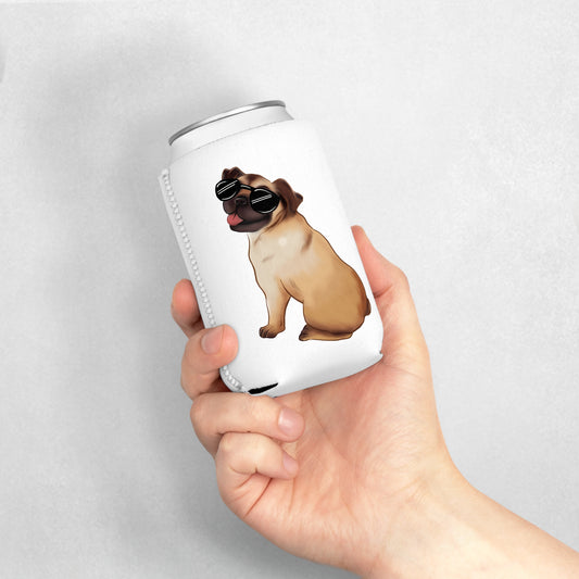 Pug - Can Cooler Sleeve