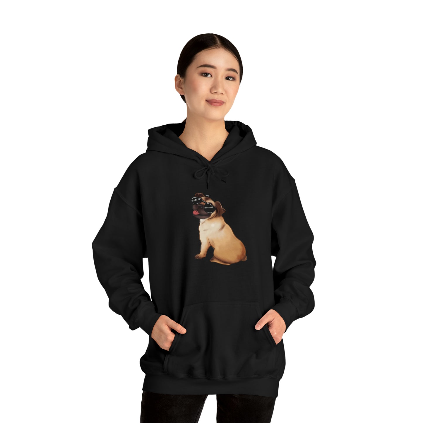 Pug -Unisex Heavy Blend™ Hooded Sweatshirt