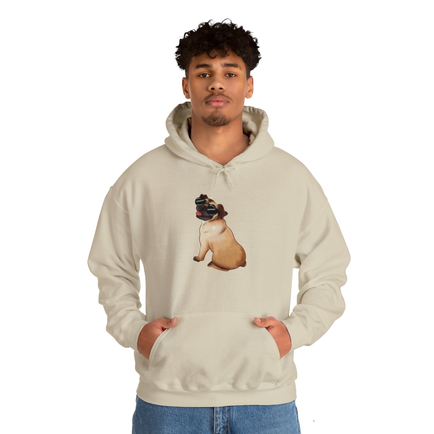 Pug -Unisex Heavy Blend™ Hooded Sweatshirt