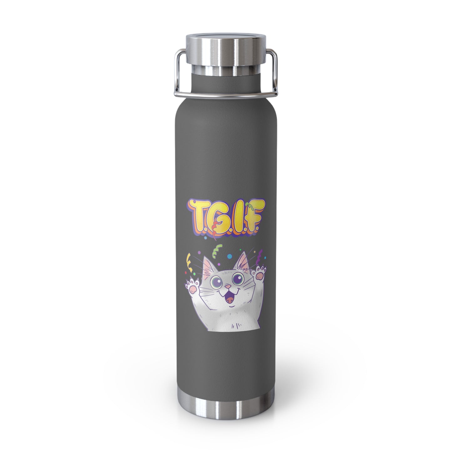 TGIF - Copper Vacuum Insulated Bottle, 22oz