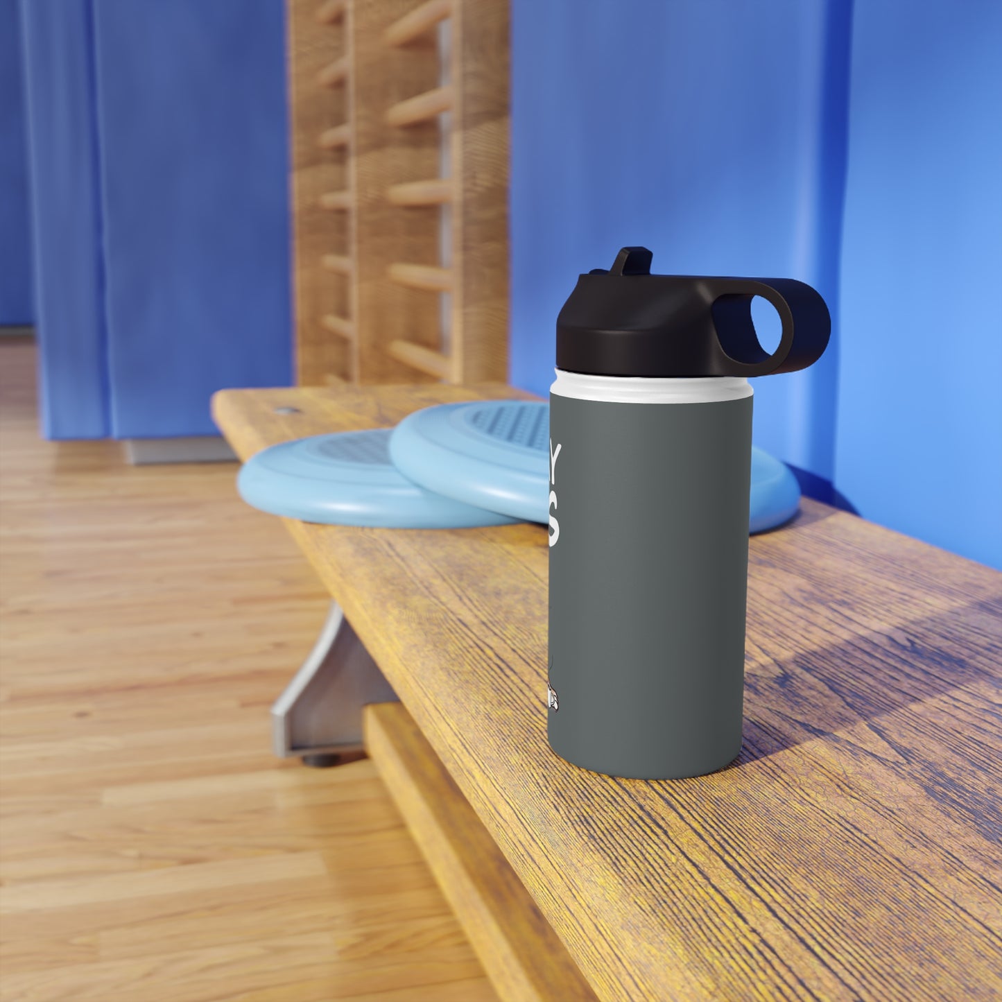 Monday Vibes - Stainless Steel Water Bottle, Standard Lid