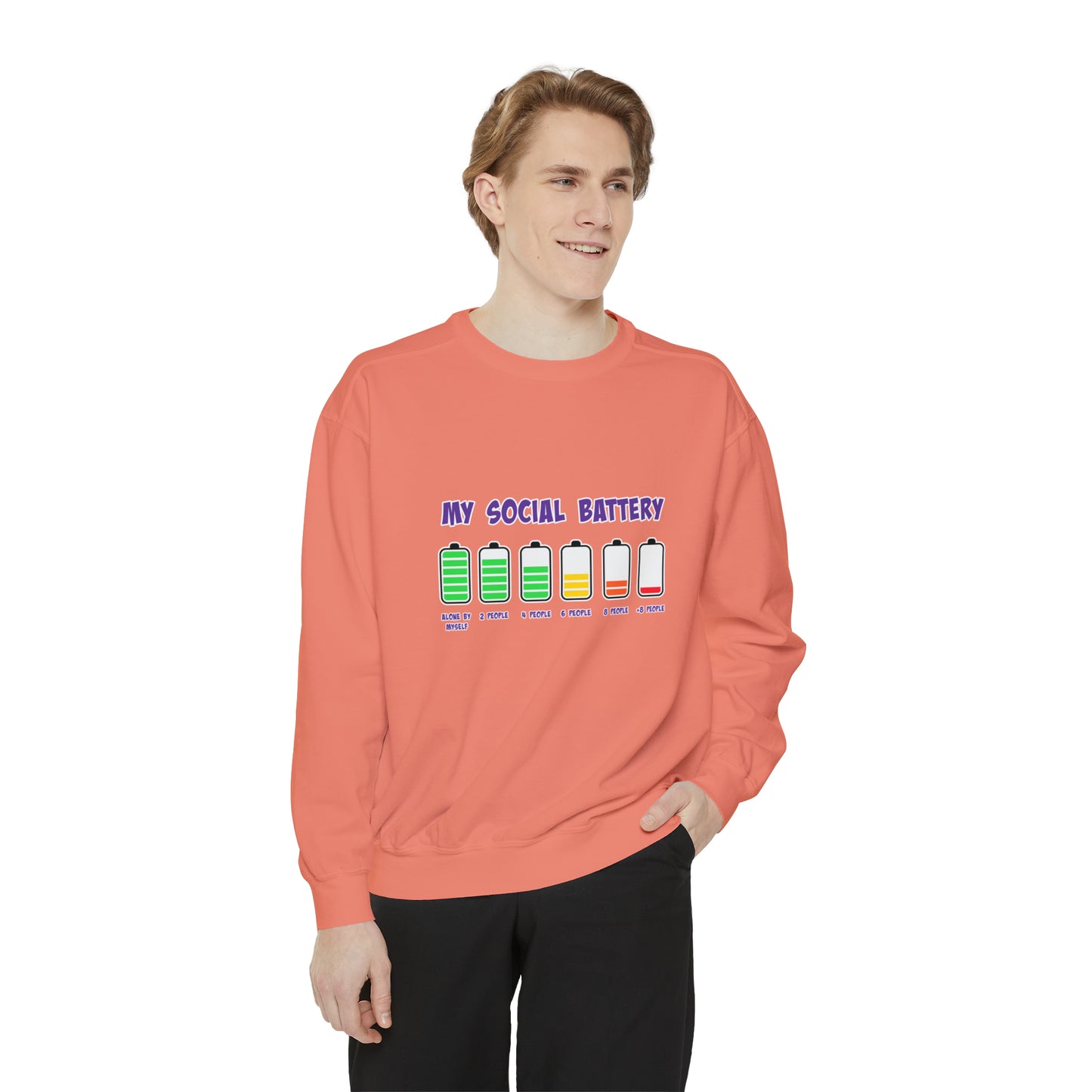 Unisex Garment-Dyed Sweatshirt