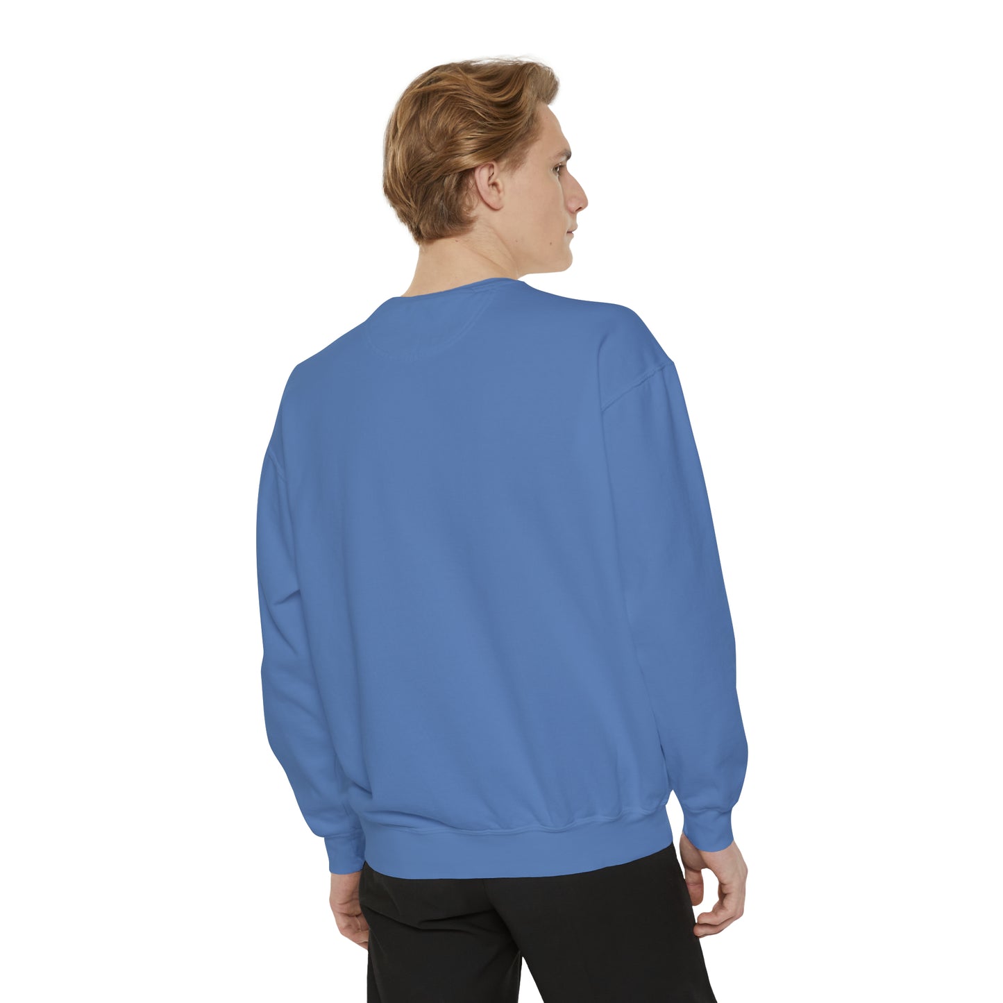 AM/PM - Unisex Garment-Dyed Sweatshirt