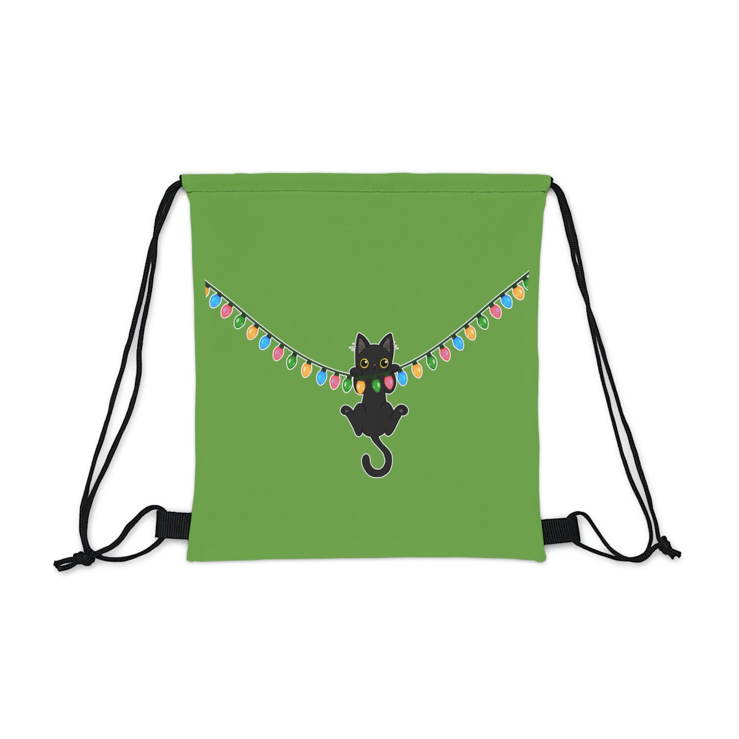 Meow Christmas - Outdoor Drawstring Bag