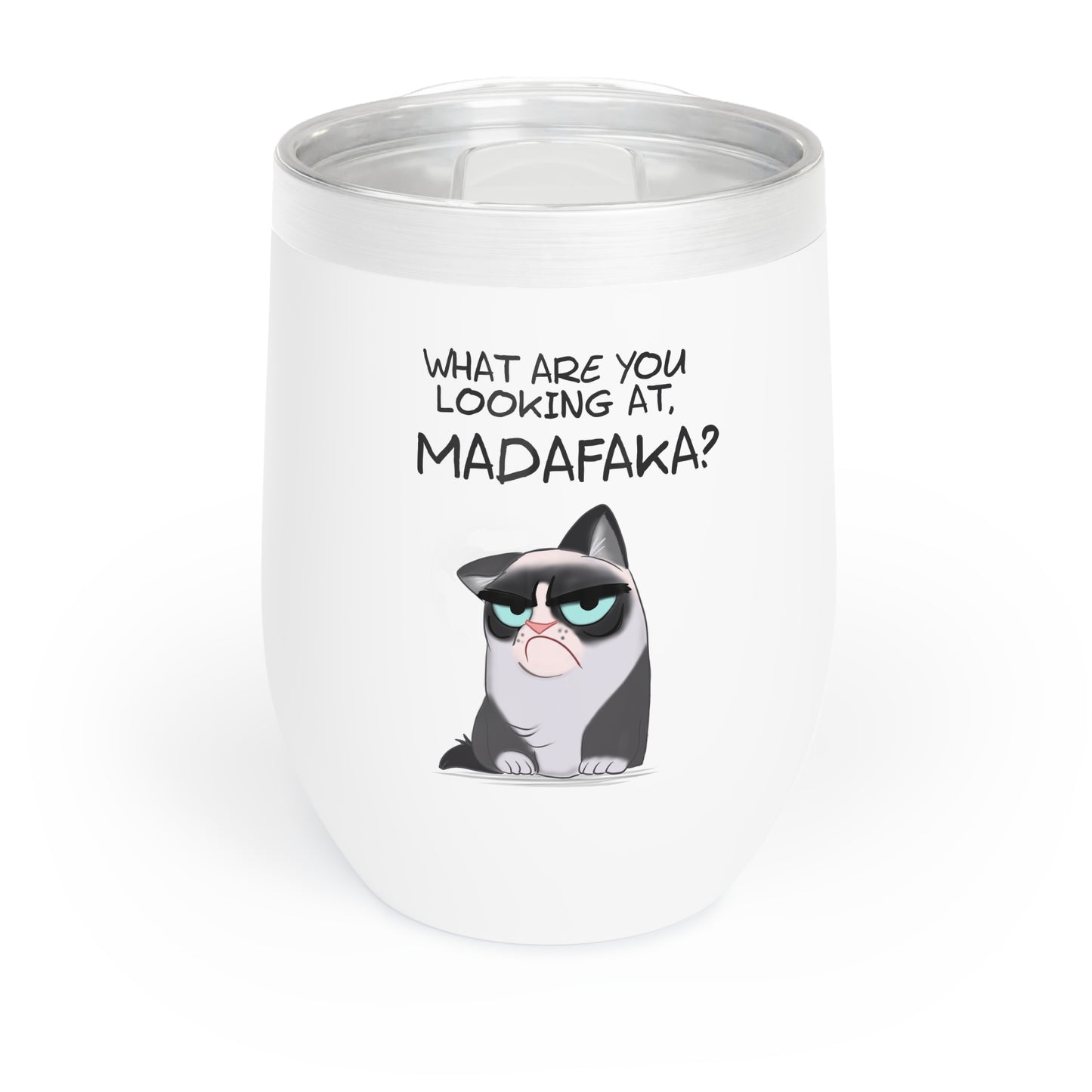 Madafaka - Chill Wine Tumbler