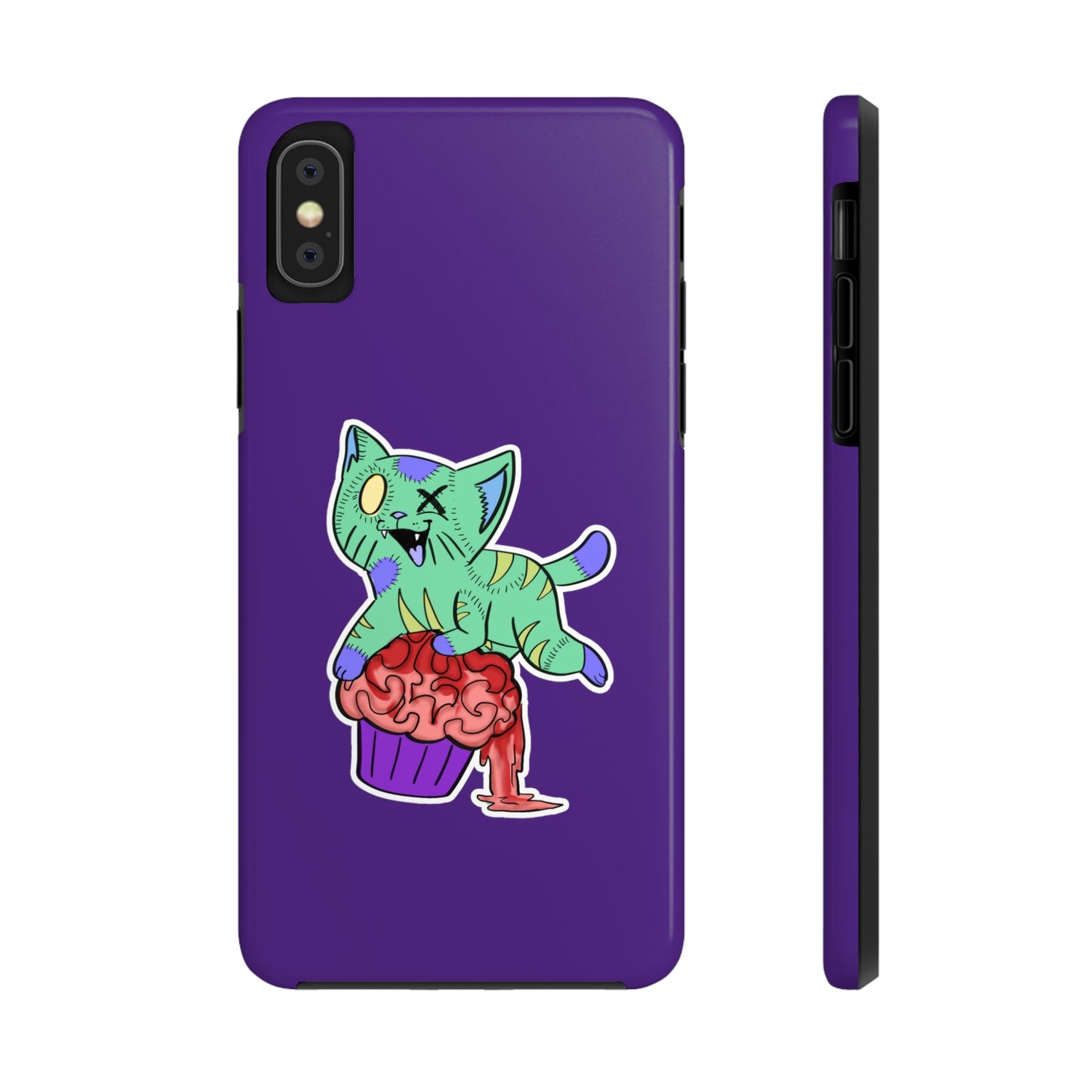 Zombie Cat - Tough Phone Cases